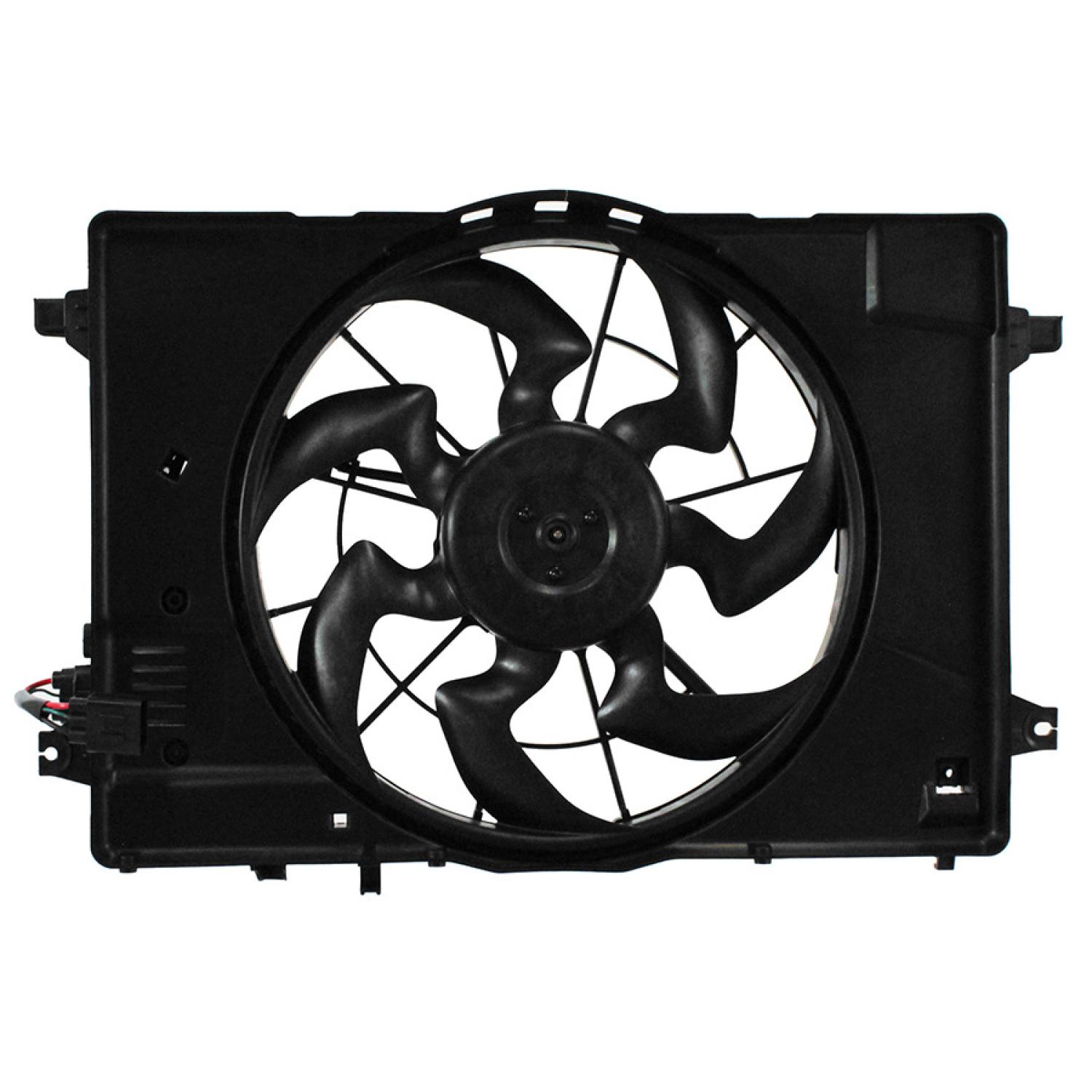 Agility Auto Parts 6010485 - Dual Radiator and Condenser Fan Assembly Agility Auto Parts 6010485 Dual Radiator and Condenser Fan Assembly product image 2 of 2
