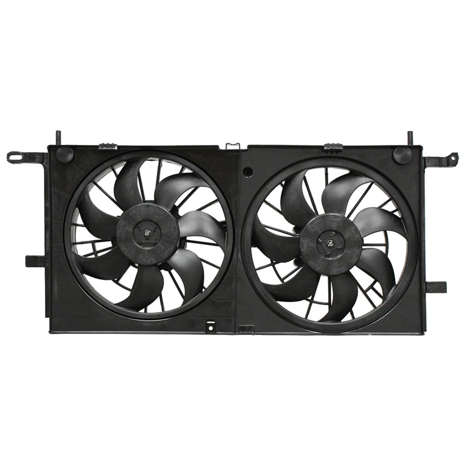 Agility Auto Parts 6010500 - Dual Radiator and Condenser Fan Assembly Agility Auto Parts 6010500 Dual Radiator and Condenser Fan Assembly product image 2 of 2