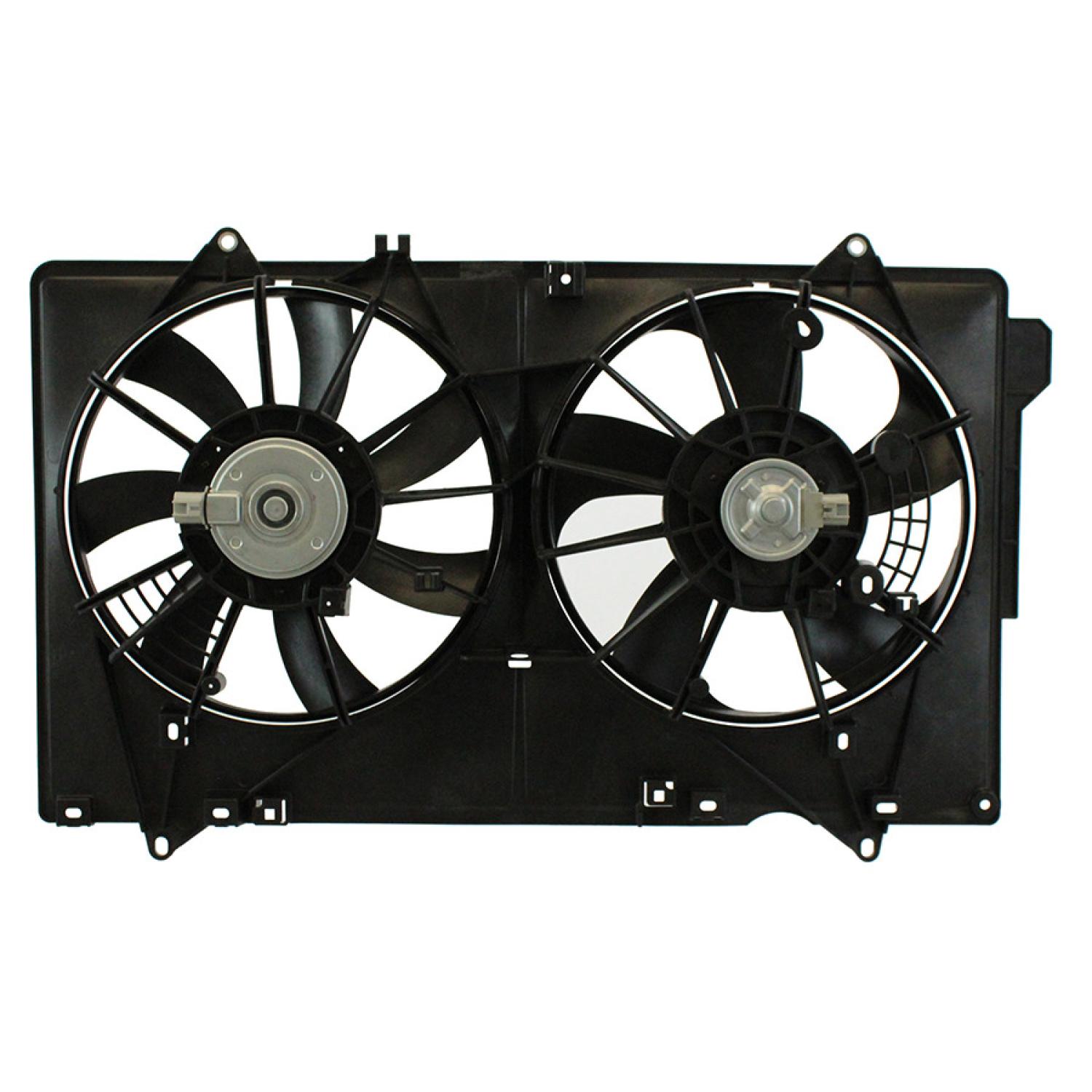 Agility Auto Parts 6010502 - Dual Radiator and Condenser Fan Assembly Agility Auto Parts 6010502 Dual Radiator and Condenser Fan Assembly product image 1 of 2