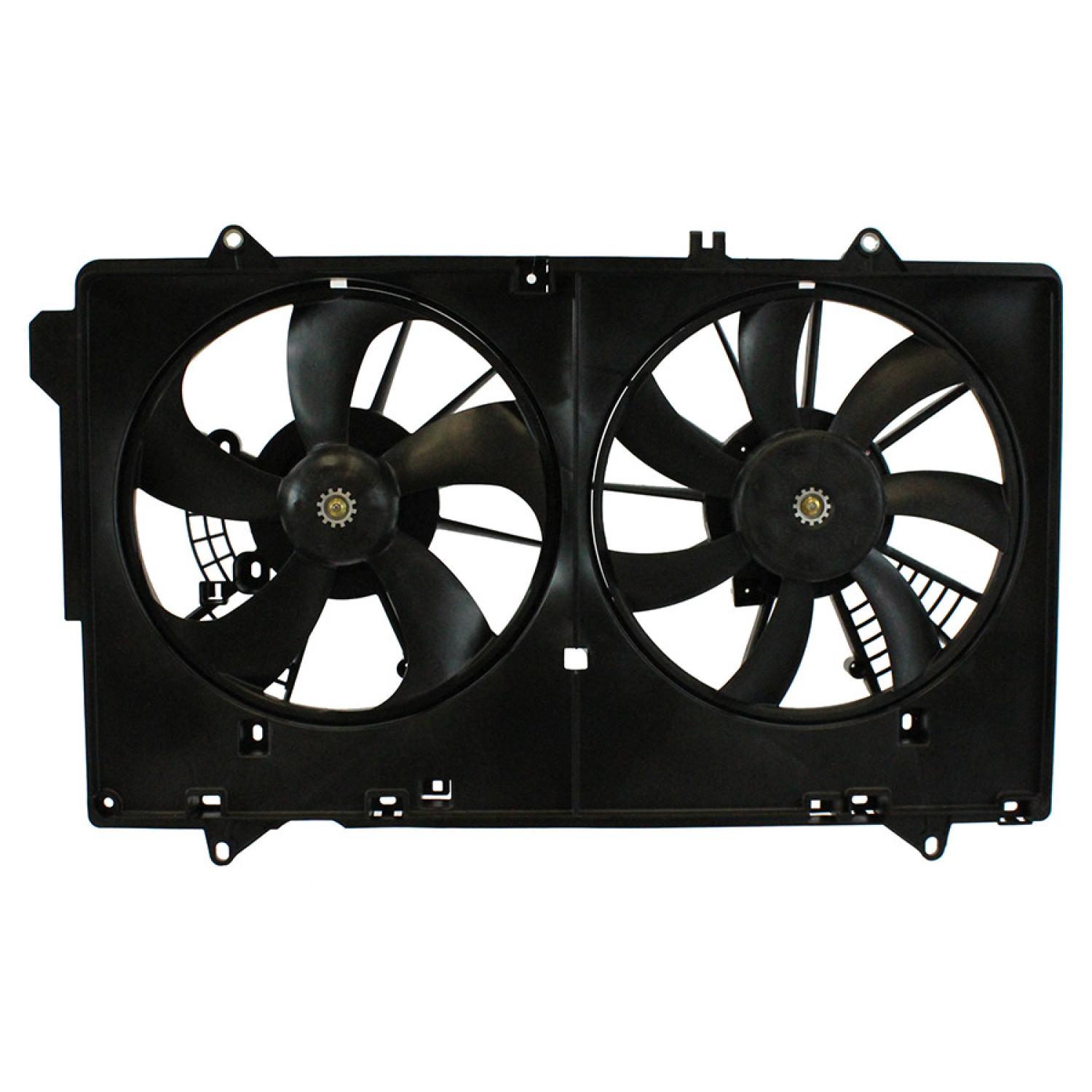 Agility Auto Parts 6010502 - Dual Radiator and Condenser Fan Assembly Agility Auto Parts 6010502 Dual Radiator and Condenser Fan Assembly product image 2 of 2