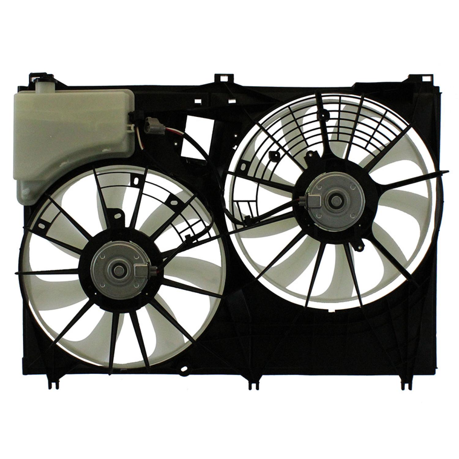 Agility Auto Parts 6010503 - Dual Radiator and Condenser Fan Assembly Agility Auto Parts 6010503 Dual Radiator and Condenser Fan Assembly product image 1 of 2
