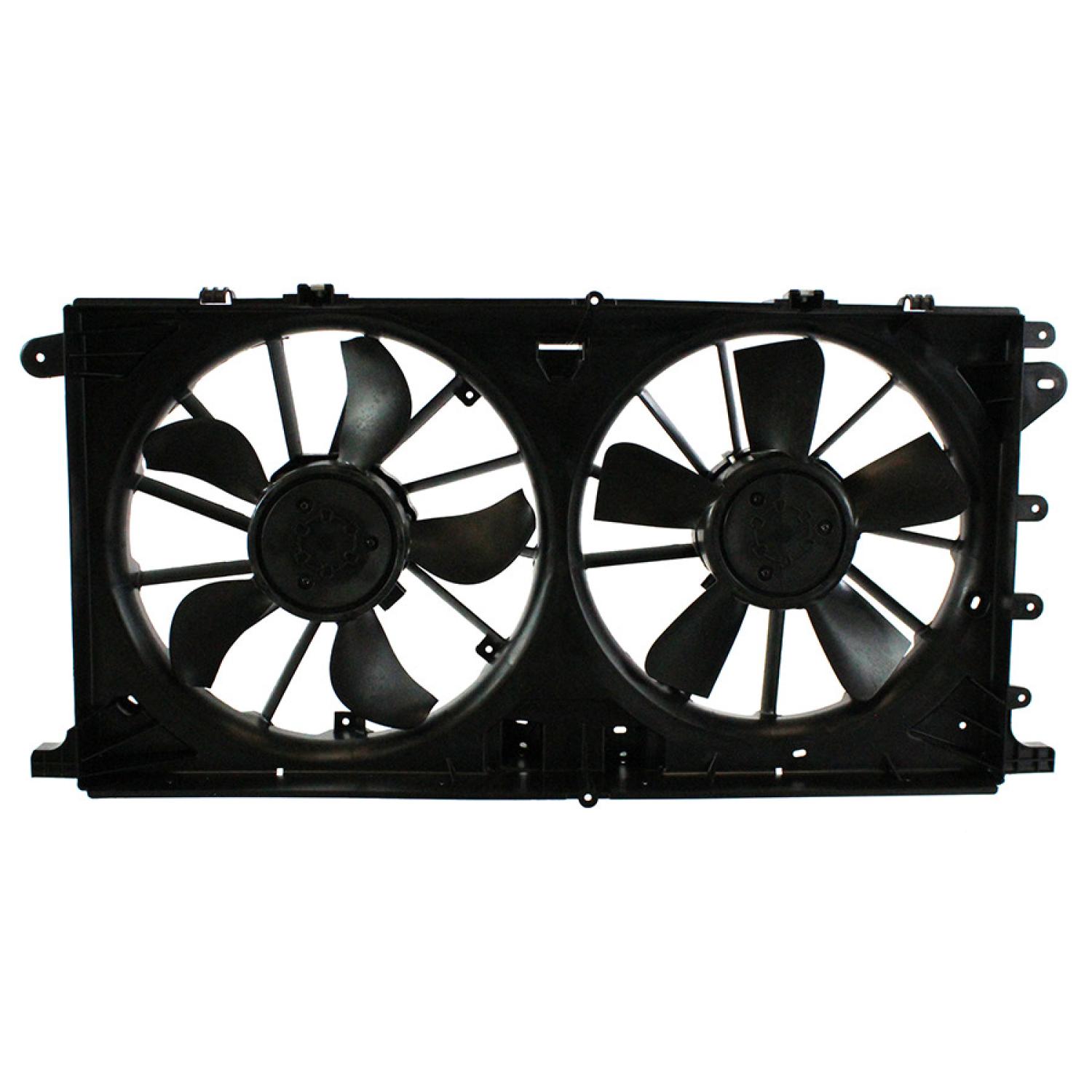 Agility Auto Parts 6010516 - Dual Radiator and Condenser Fan Assembly Agility Auto Parts 6010516 Dual Radiator and Condenser Fan Assembly product image 2 of 2