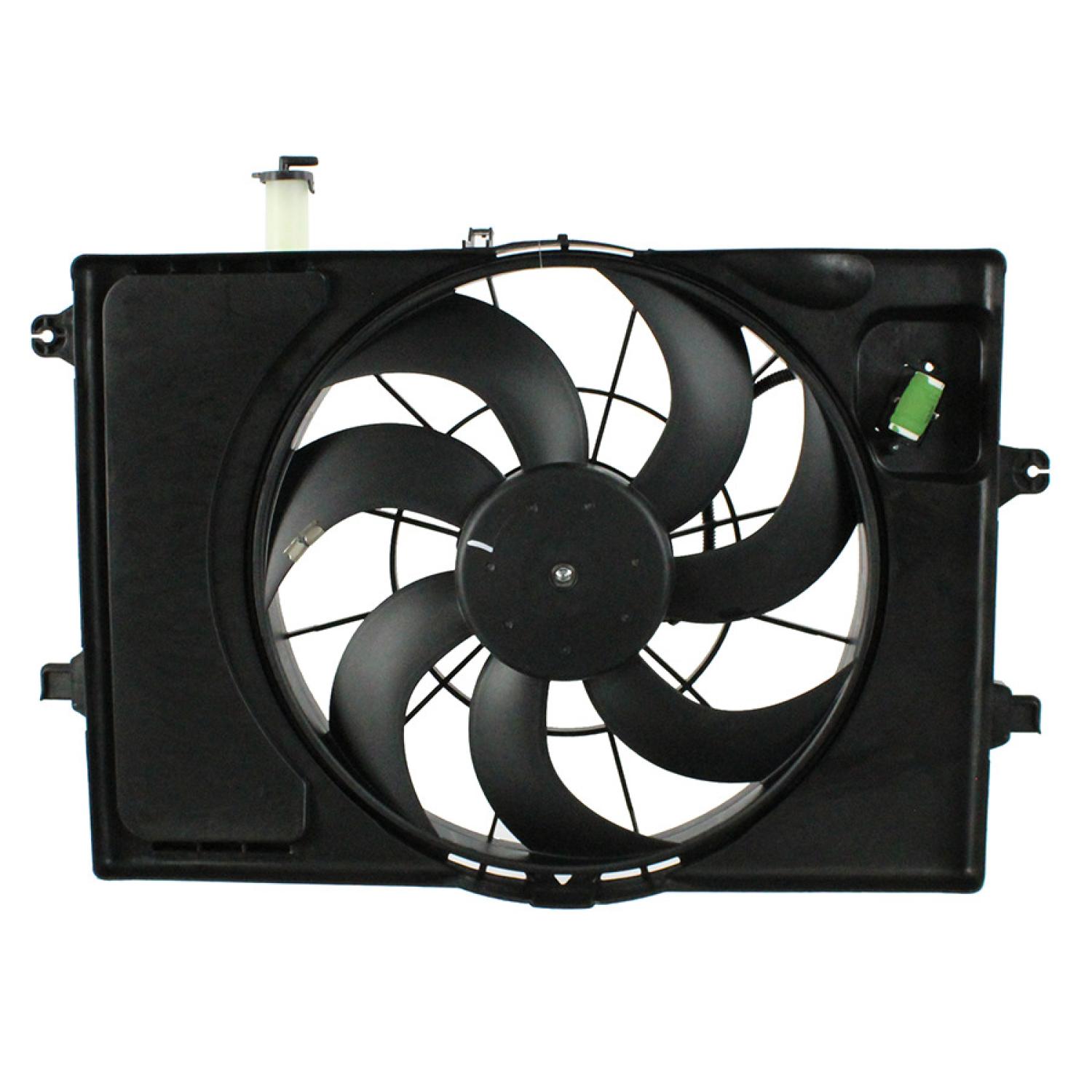 Agility Auto Parts 6010535 - Dual Radiator and Condenser Fan Assembly Agility Auto Parts 6010535 Dual Radiator and Condenser Fan Assembly product image 2 of 2