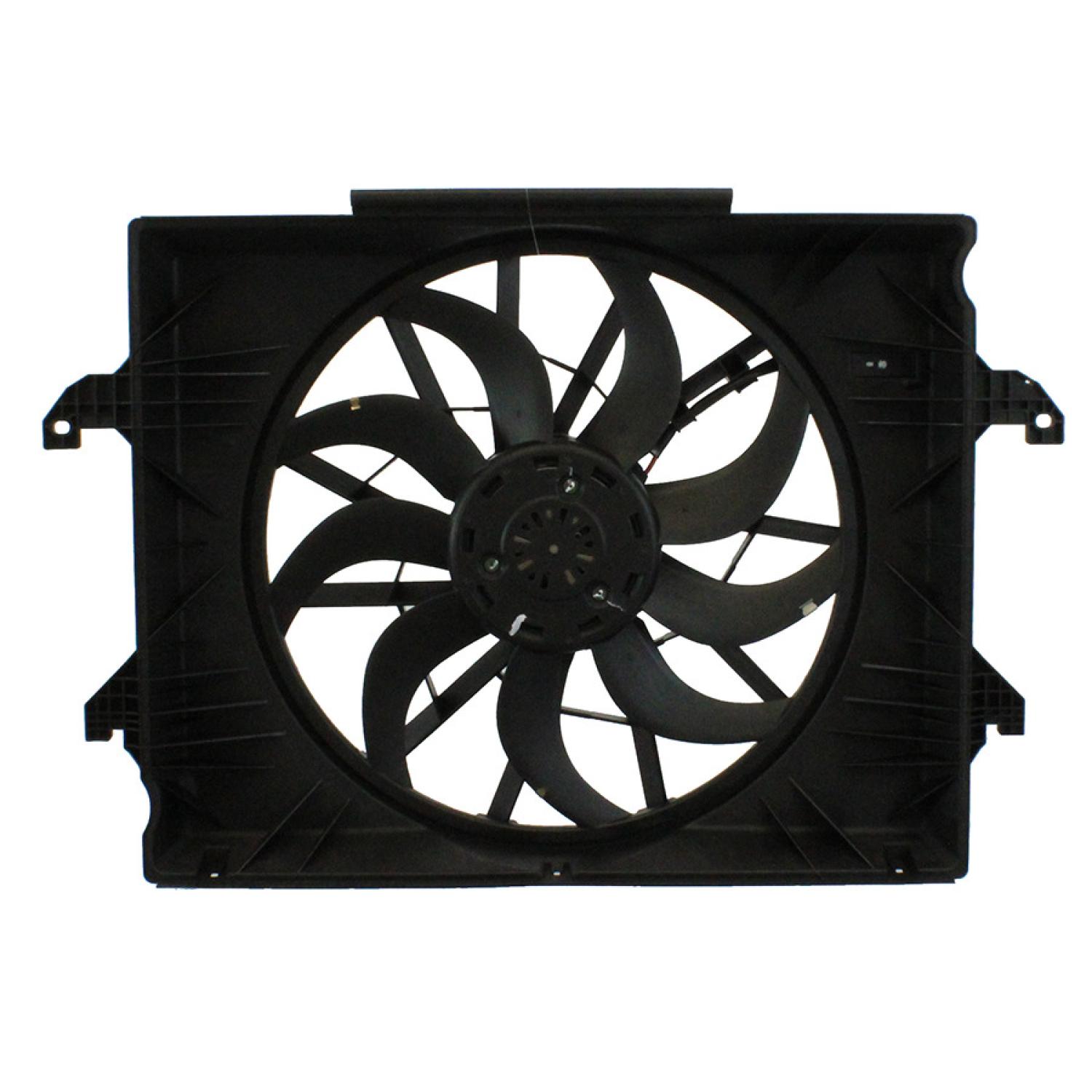 Agility Auto Parts 6010545 - Dual Radiator and Condenser Fan Assembly Agility Auto Parts 6010545 Dual Radiator and Condenser Fan Assembly product image 2 of 2
