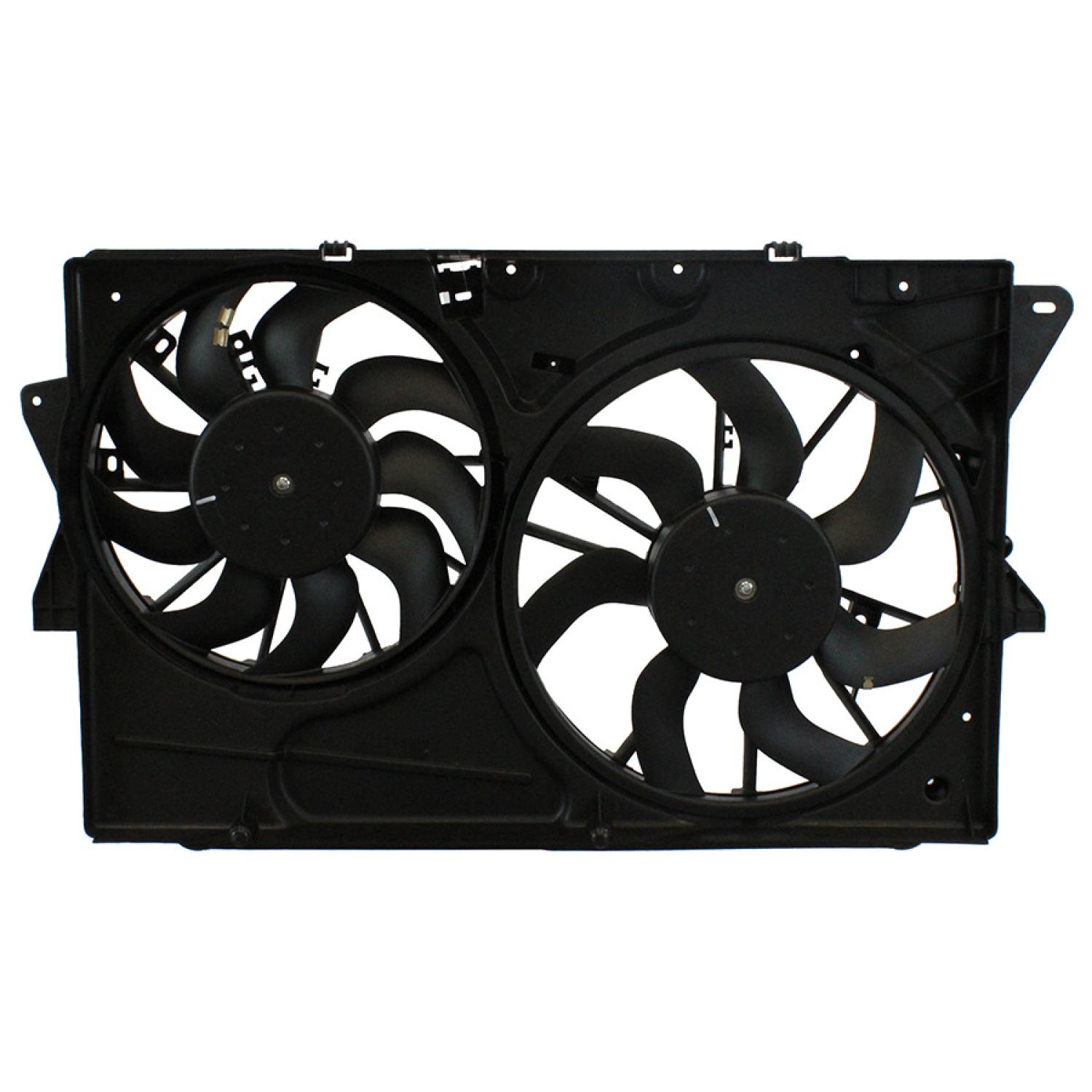 Agility Auto Parts 6010554 - Dual Radiator and Condenser Fan Assembly Agility Auto Parts 6010554 Dual Radiator and Condenser Fan Assembly product image 2 of 2