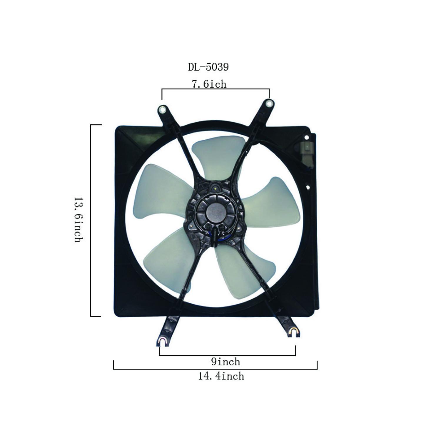 Agility Auto Parts 6011103 - Engine Cooling Fan Assembly Agility Auto Parts 6011103 Engine Cooling Fan Assembly product image 1 of 2