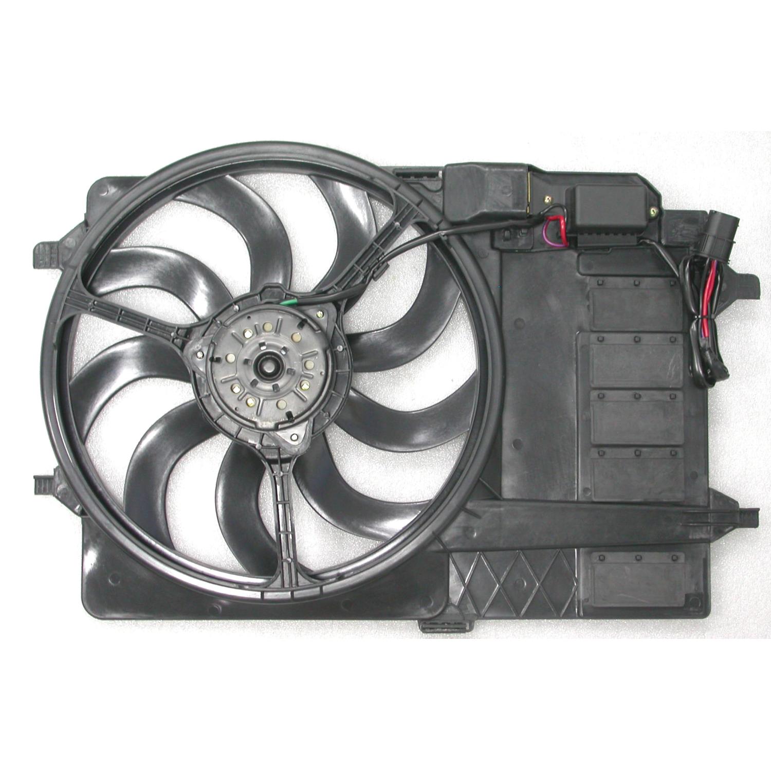 Agility Auto Parts 6013107 Dual Radiator and Condenser Fan Assembly product image 1 of 1