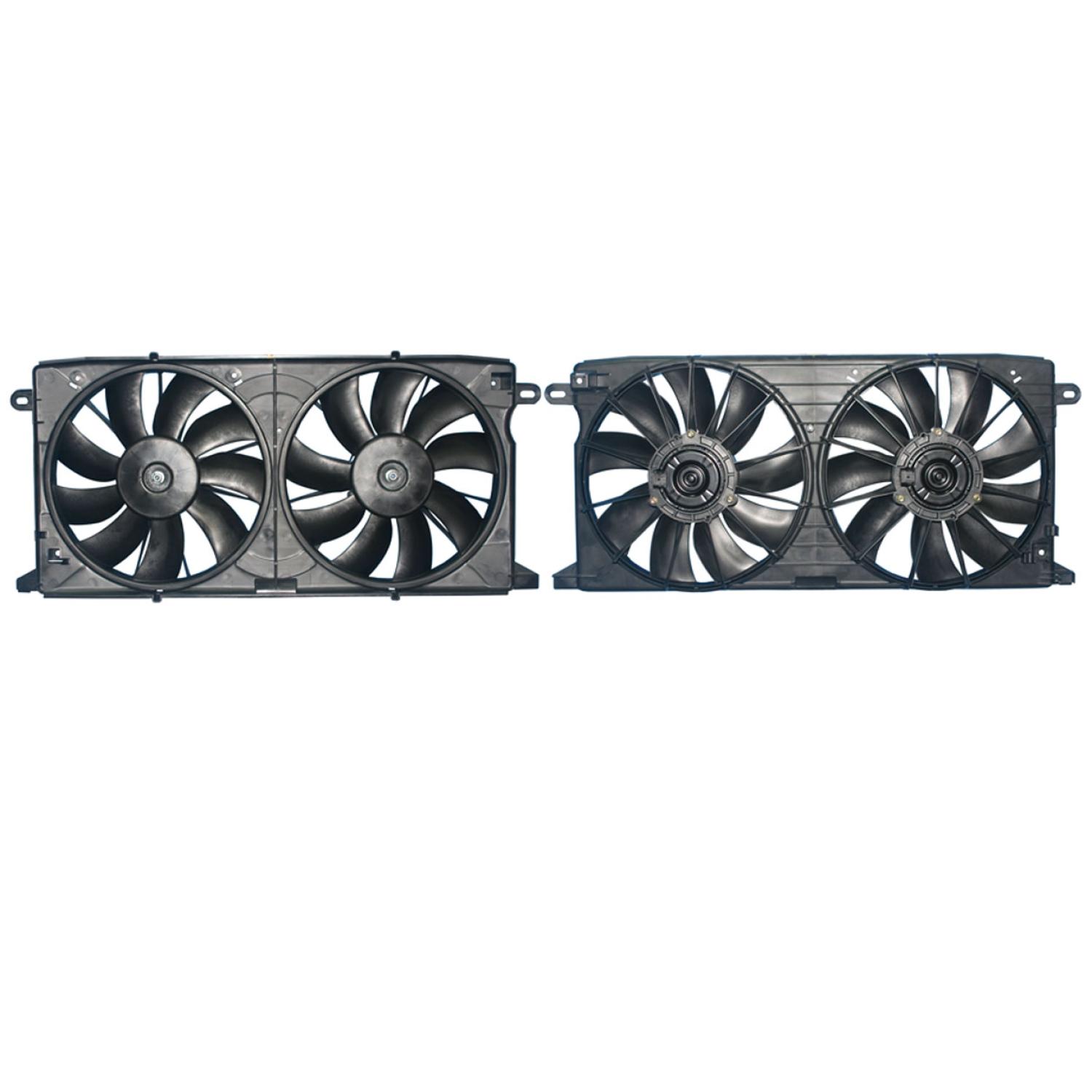 Agility Auto Parts 6014101 - Dual Radiator and Condenser Fan Assembly Agility Auto Parts 6014101 Dual Radiator and Condenser Fan Assembly product image 2 of 2