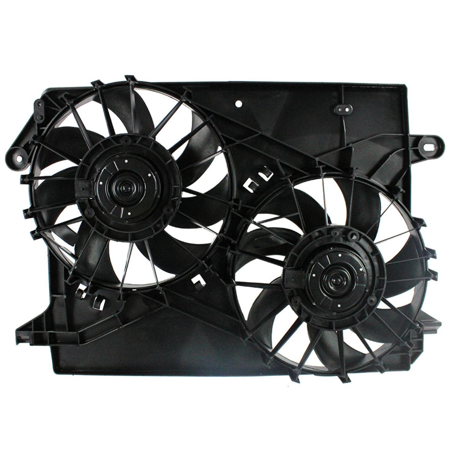 Agility Auto Parts 6015103 Dual Radiator and Condenser Fan Assembly product image 1 of 2