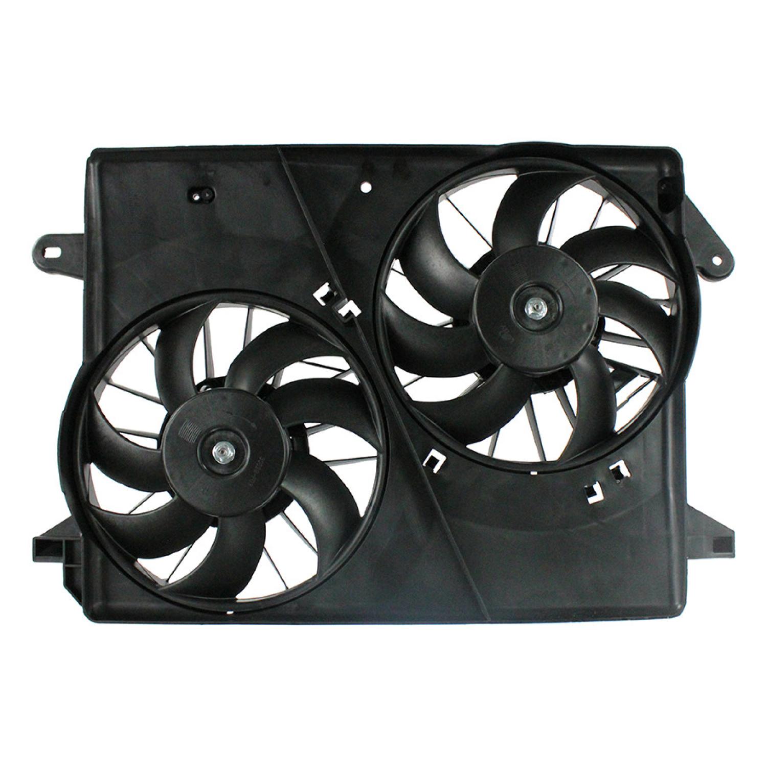 Agility Auto Parts 6015103 Dual Radiator and Condenser Fan Assembly product image 2 of 2