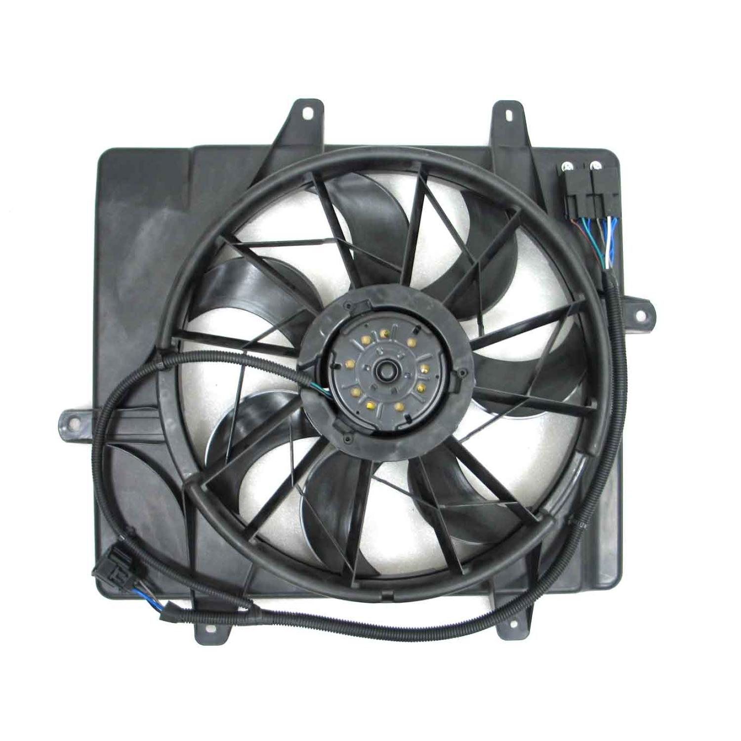 Agility Auto Parts 6015107 - Dual Radiator and Condenser Fan Assembly Agility Auto Parts 6015107 Dual Radiator and Condenser Fan Assembly product image 1 of 1