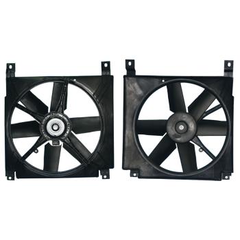 Agility Auto Parts 6016107 Dual Radiator and Condenser Fan Assembly product image 2 of 2
