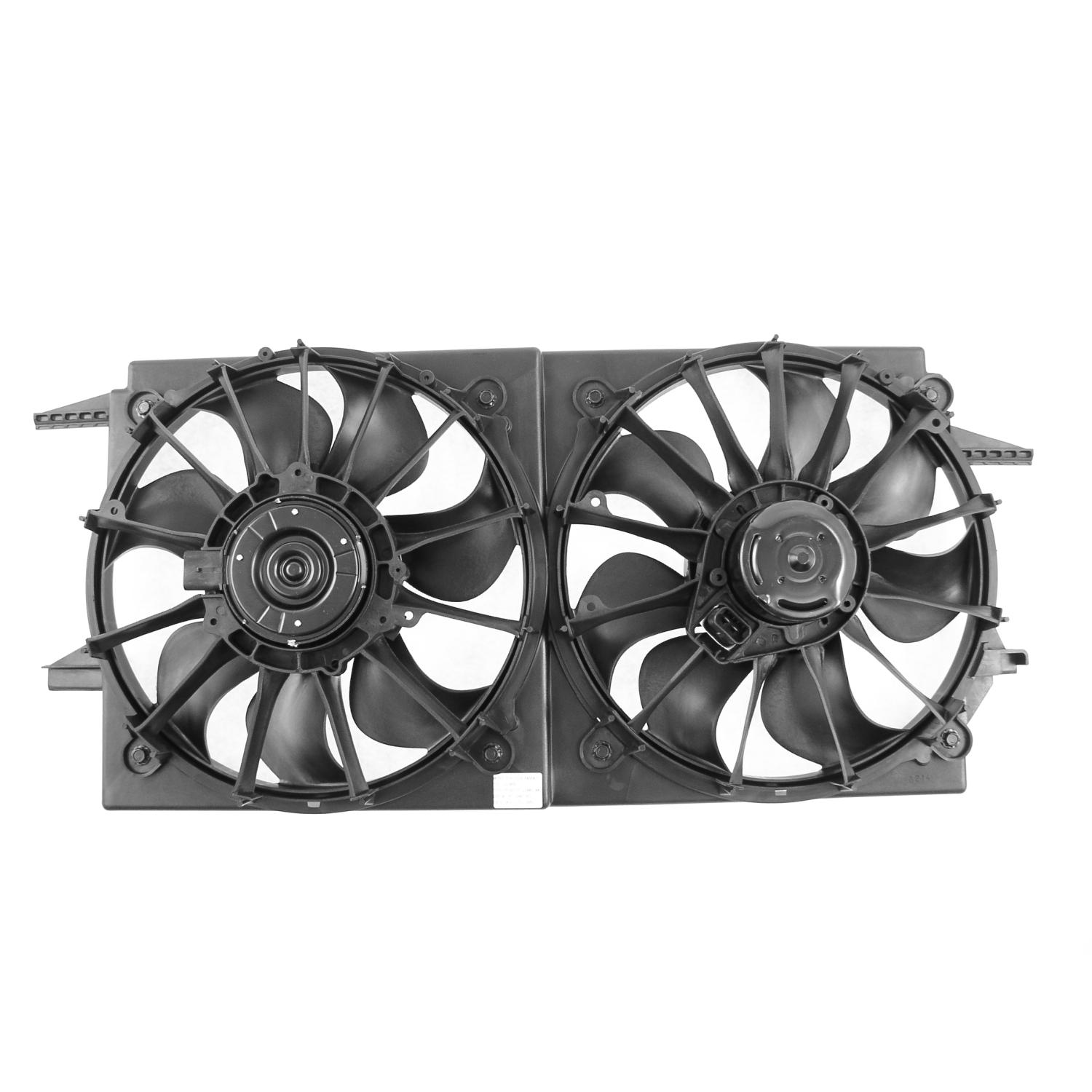 Agility Auto Parts 6016112 Dual Radiator and Condenser Fan Assembly product image 1 of 1