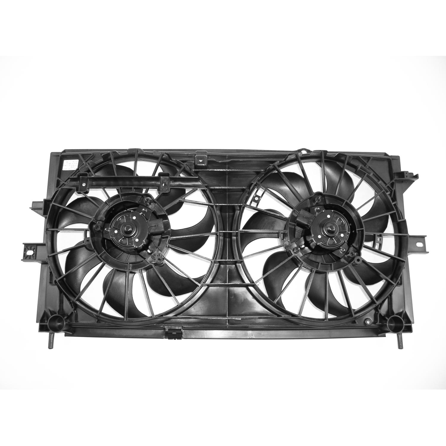 Agility Auto Parts 6016124 Dual Radiator and Condenser Fan Assembly product image 1 of 1