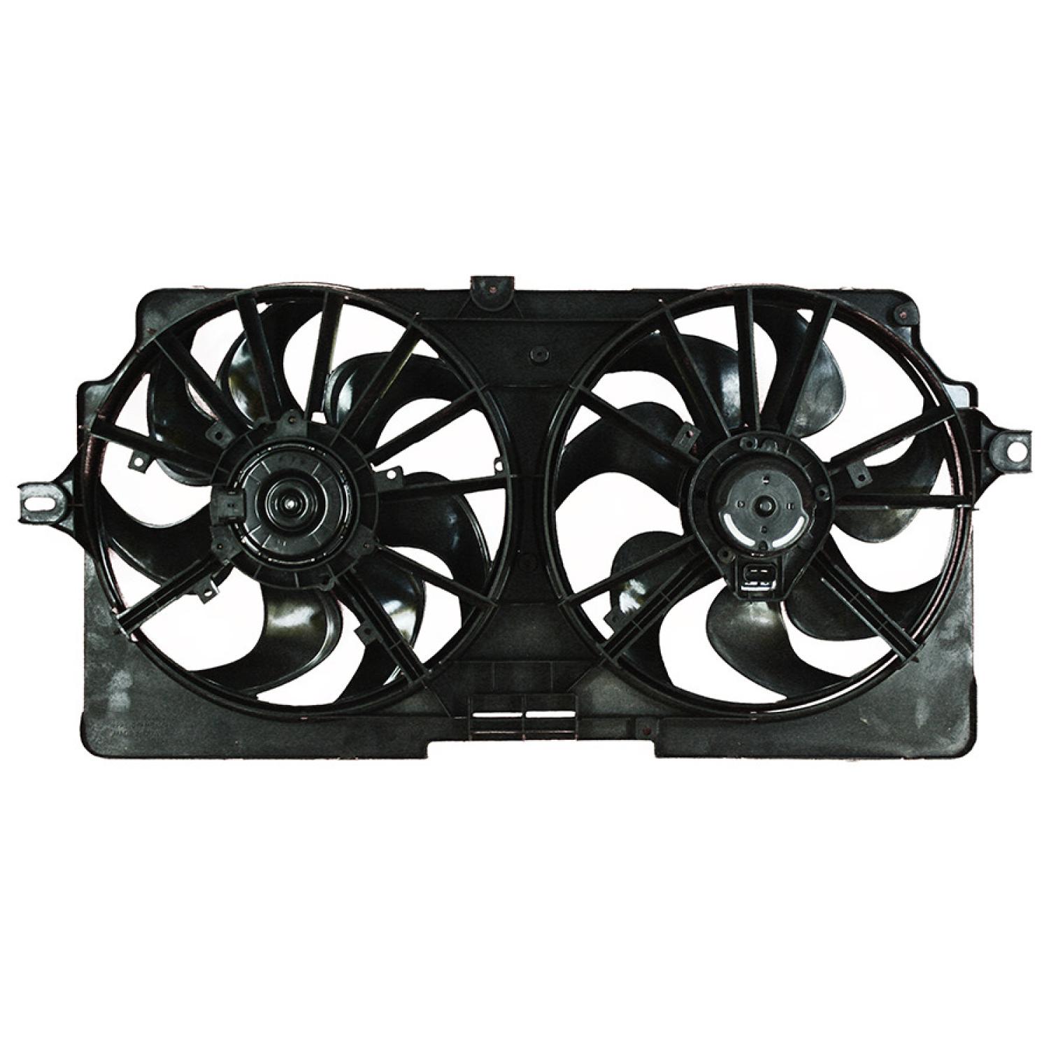 Agility Auto Parts 6016128 - Dual Radiator and Condenser Fan Assembly Agility Auto Parts 6016128 Dual Radiator and Condenser Fan Assembly product image 1 of 2