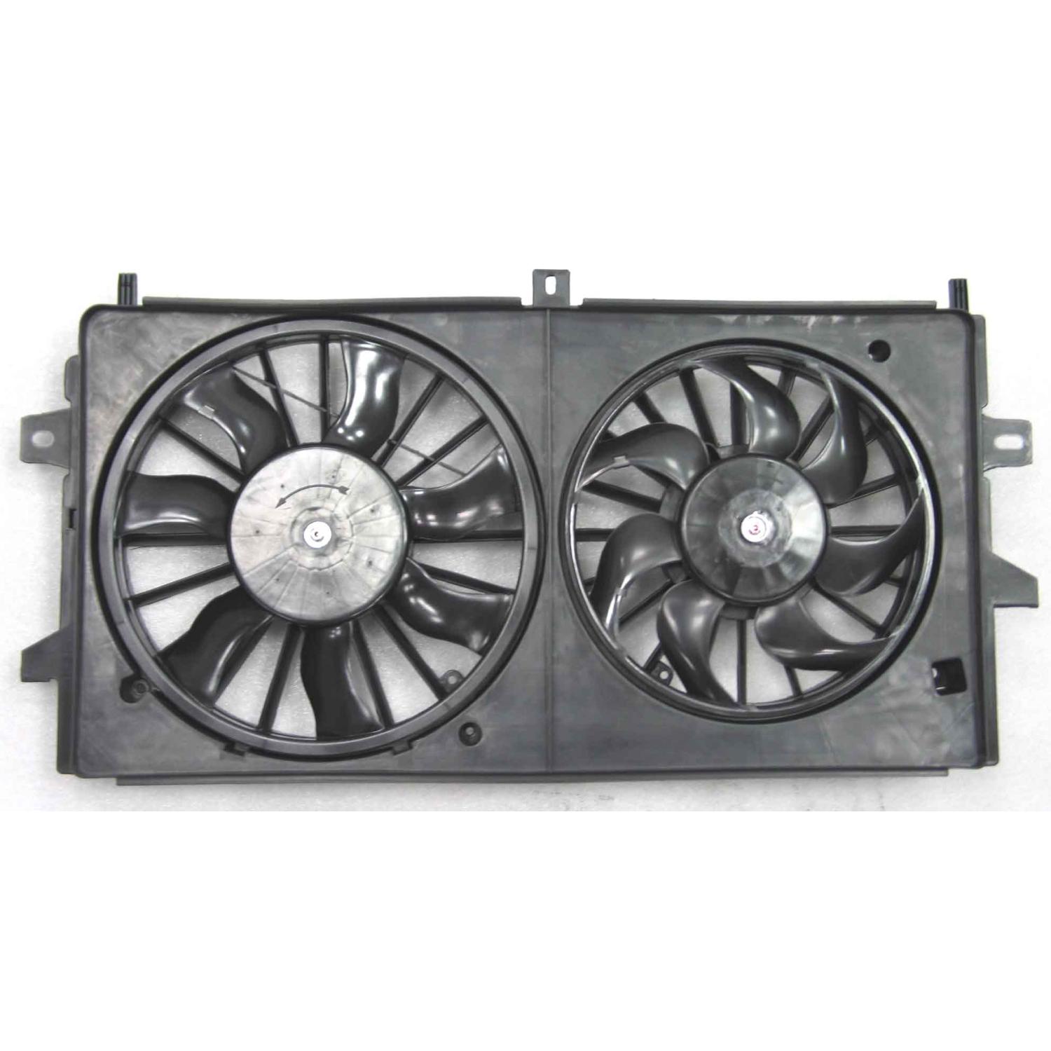 Agility Auto Parts 6016145 - Dual Radiator and Condenser Fan Assembly Agility Auto Parts 6016145 Dual Radiator and Condenser Fan Assembly product image 1 of 1