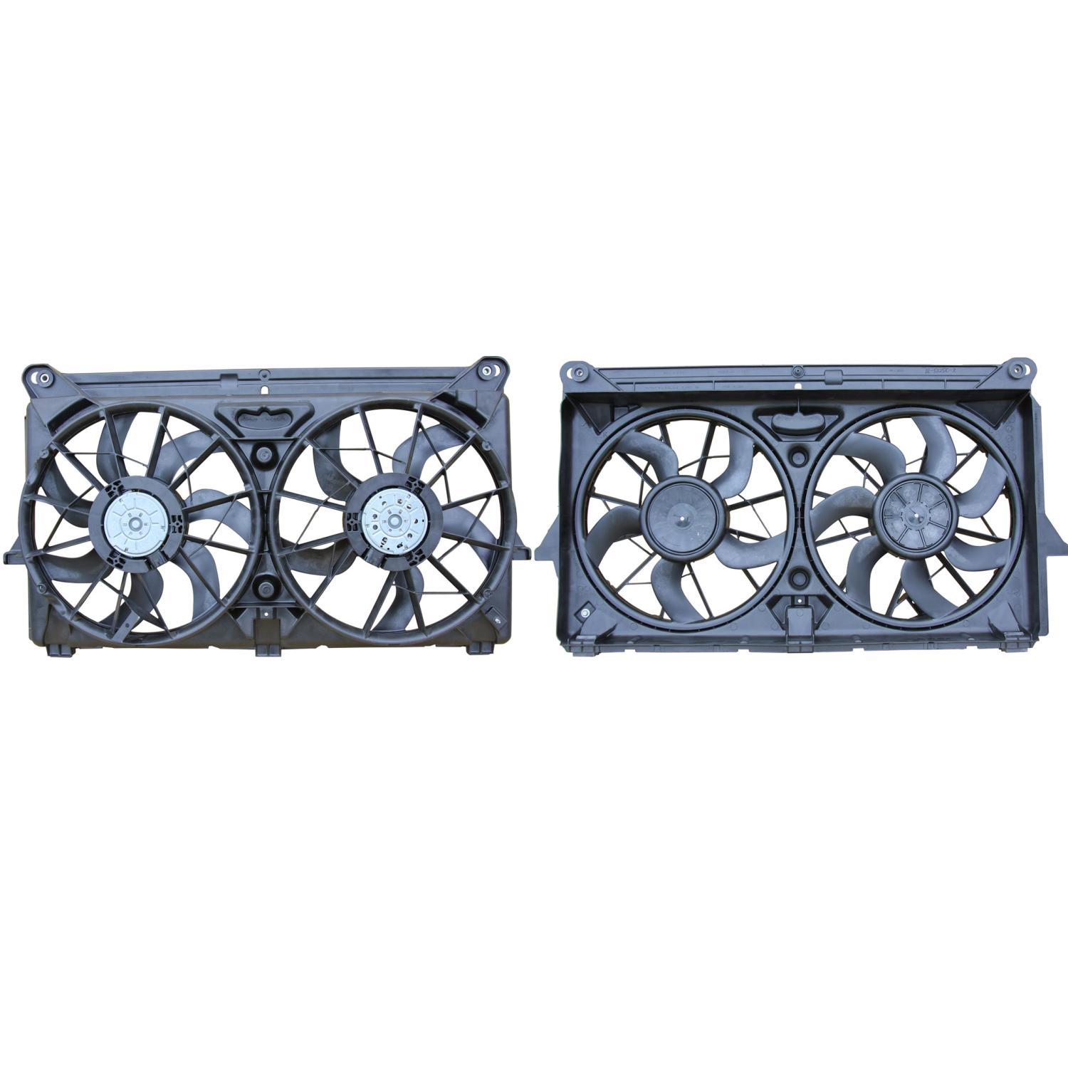 Agility Auto Parts 6016157 - Dual Radiator and Condenser Fan Assembly Agility Auto Parts 6016157 Dual Radiator and Condenser Fan Assembly product image 1 of 1