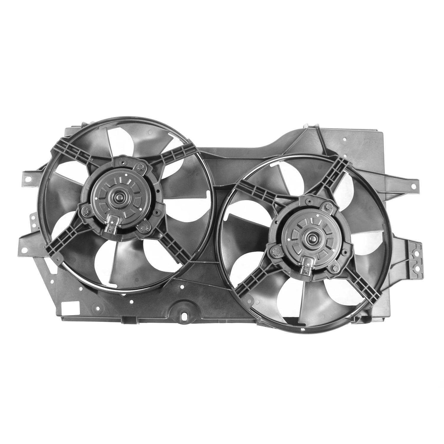 Agility Auto Parts 6017103 - Dual Radiator and Condenser Fan Assembly Agility Auto Parts 6017103 Dual Radiator and Condenser Fan Assembly product image 1 of 1