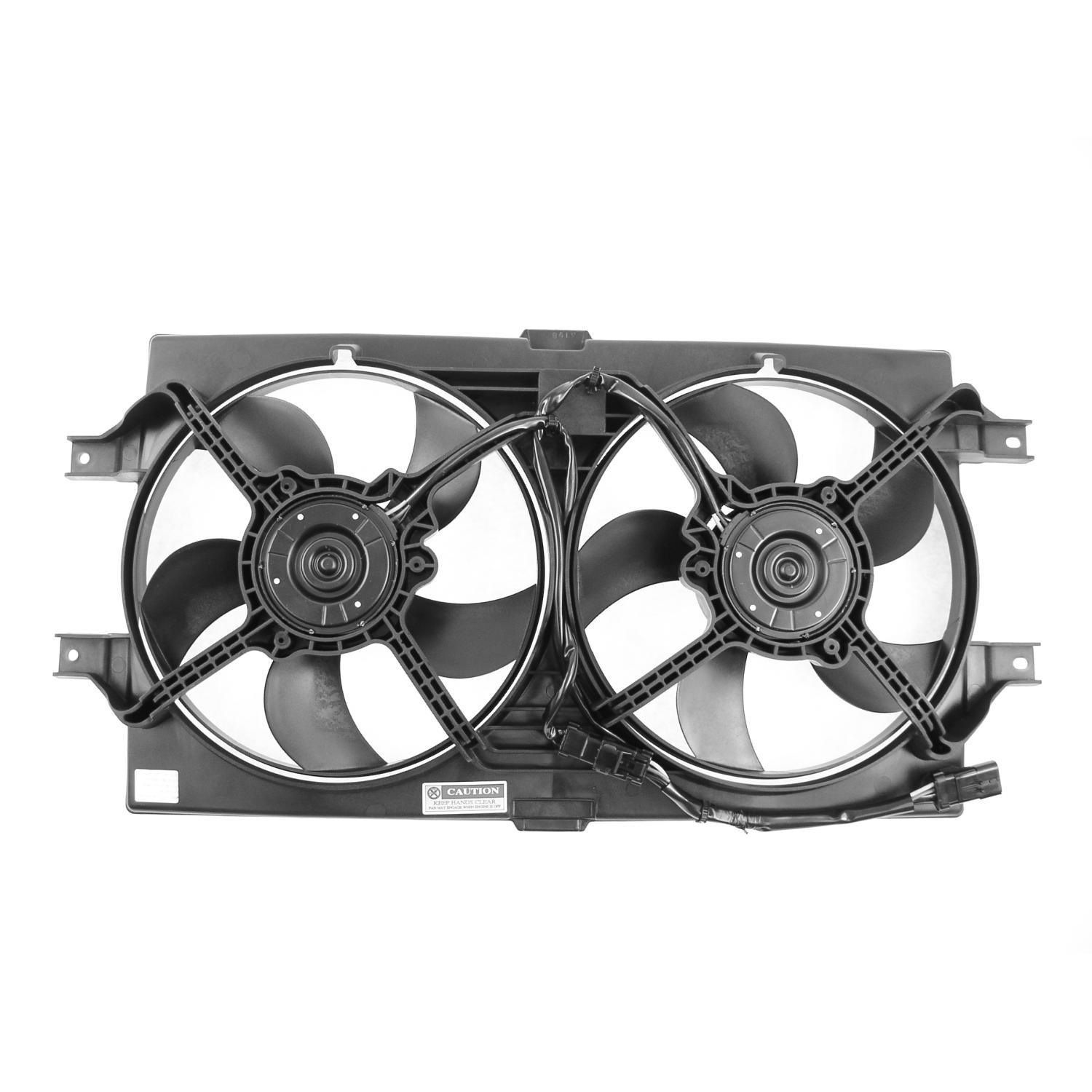Agility Auto Parts 6017107 - Dual Radiator and Condenser Fan Assembly Agility Auto Parts 6017107 Dual Radiator and Condenser Fan Assembly product image 1 of 1