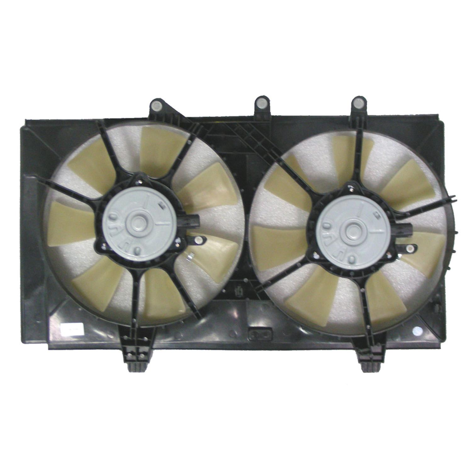 Agility Auto Parts 6017123 - Dual Radiator and Condenser Fan Assembly Agility Auto Parts 6017123 Dual Radiator and Condenser Fan Assembly product image 1 of 1
