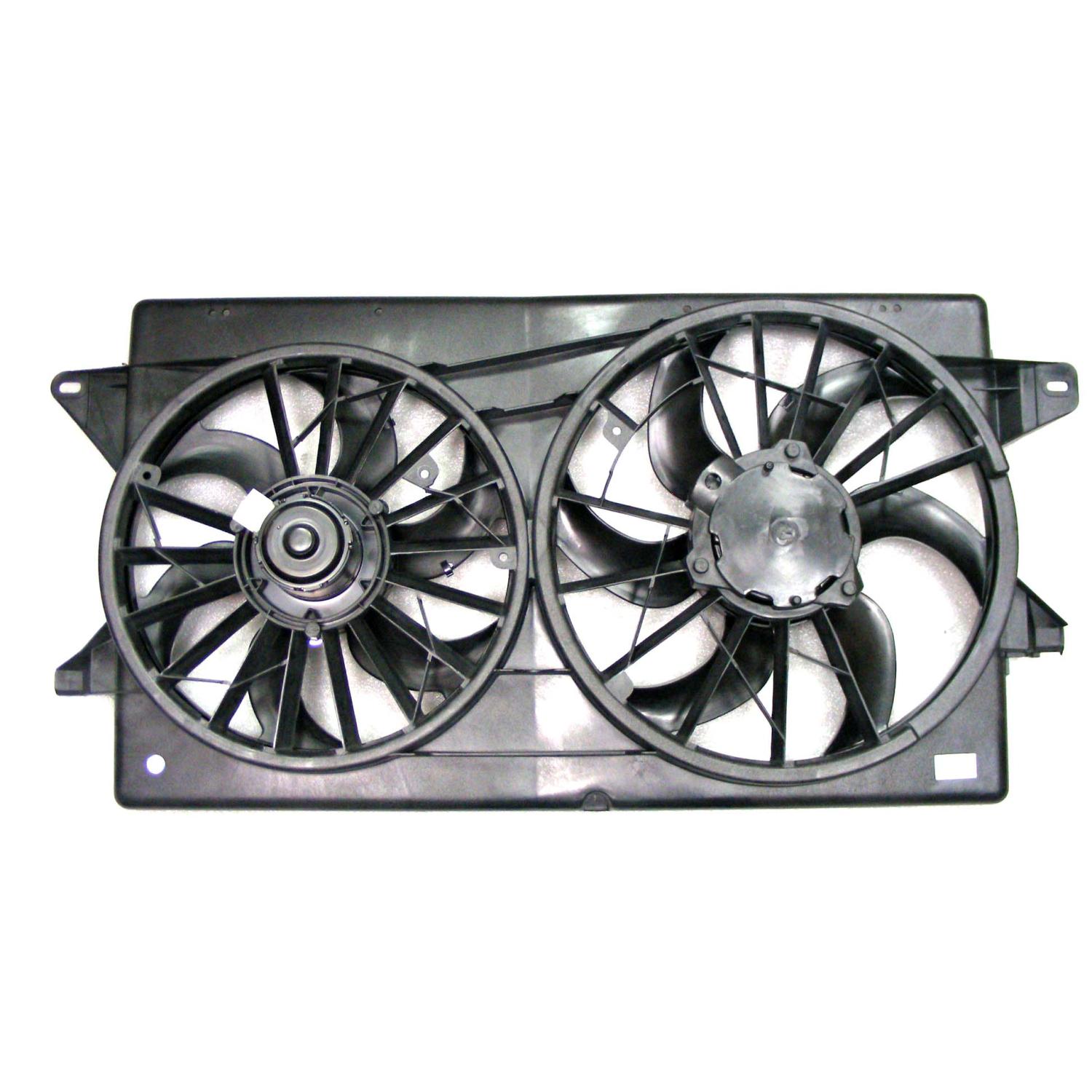 Agility Auto Parts 6018135 Dual Radiator and Condenser Fan Assembly product image 1 of 1