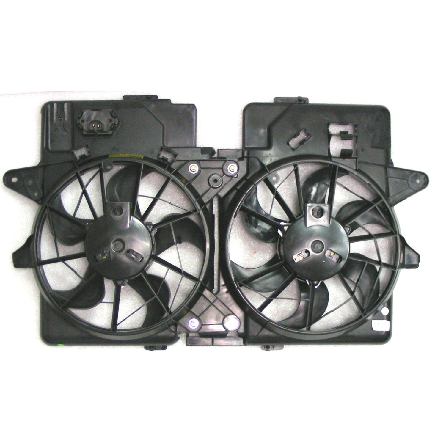 Agility Auto Parts 6018136 Dual Radiator and Condenser Fan Assembly product image 1 of 1