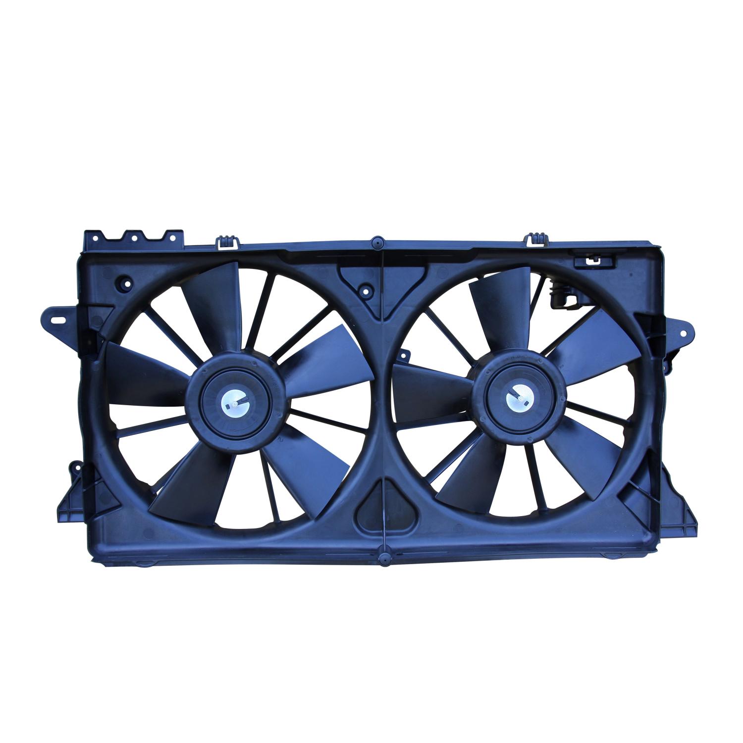 Agility Auto Parts 6018152 - Dual Radiator and Condenser Fan Assembly Agility Auto Parts 6018152 Dual Radiator and Condenser Fan Assembly product image 2 of 2