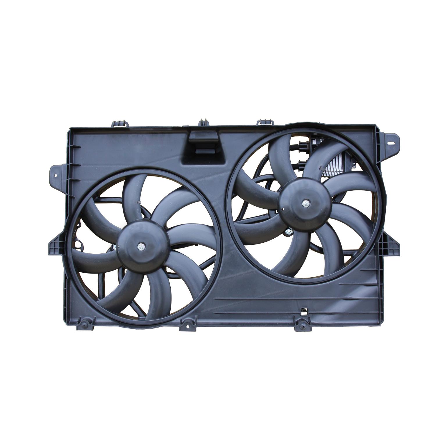 Agility Auto Parts 6018155 - Dual Radiator and Condenser Fan Assembly Agility Auto Parts 6018155 Dual Radiator and Condenser Fan Assembly product image 2 of 2