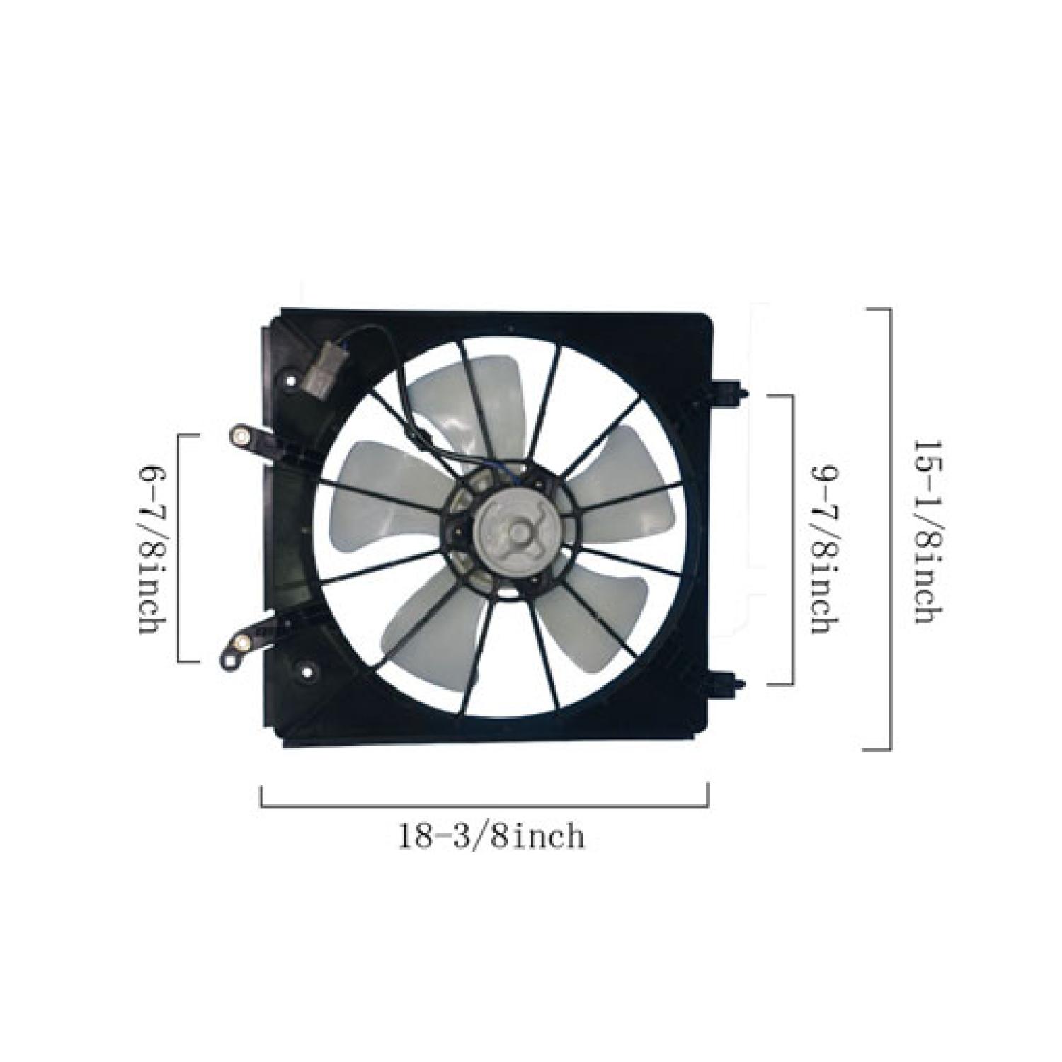 Agility Auto Parts 6019107 - Engine Cooling Fan Assembly Agility Auto Parts 6019107 Engine Cooling Fan Assembly product image 1 of 2