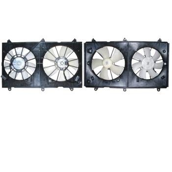 Agility Auto Parts 6019116 Dual Radiator and Condenser Fan Assembly product image 2 of 2