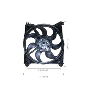 Agility Auto Parts 6020110 - Engine Cooling Fan Assembly Agility Auto Parts 6020110 Engine Cooling Fan Assembly product image 1 of 2