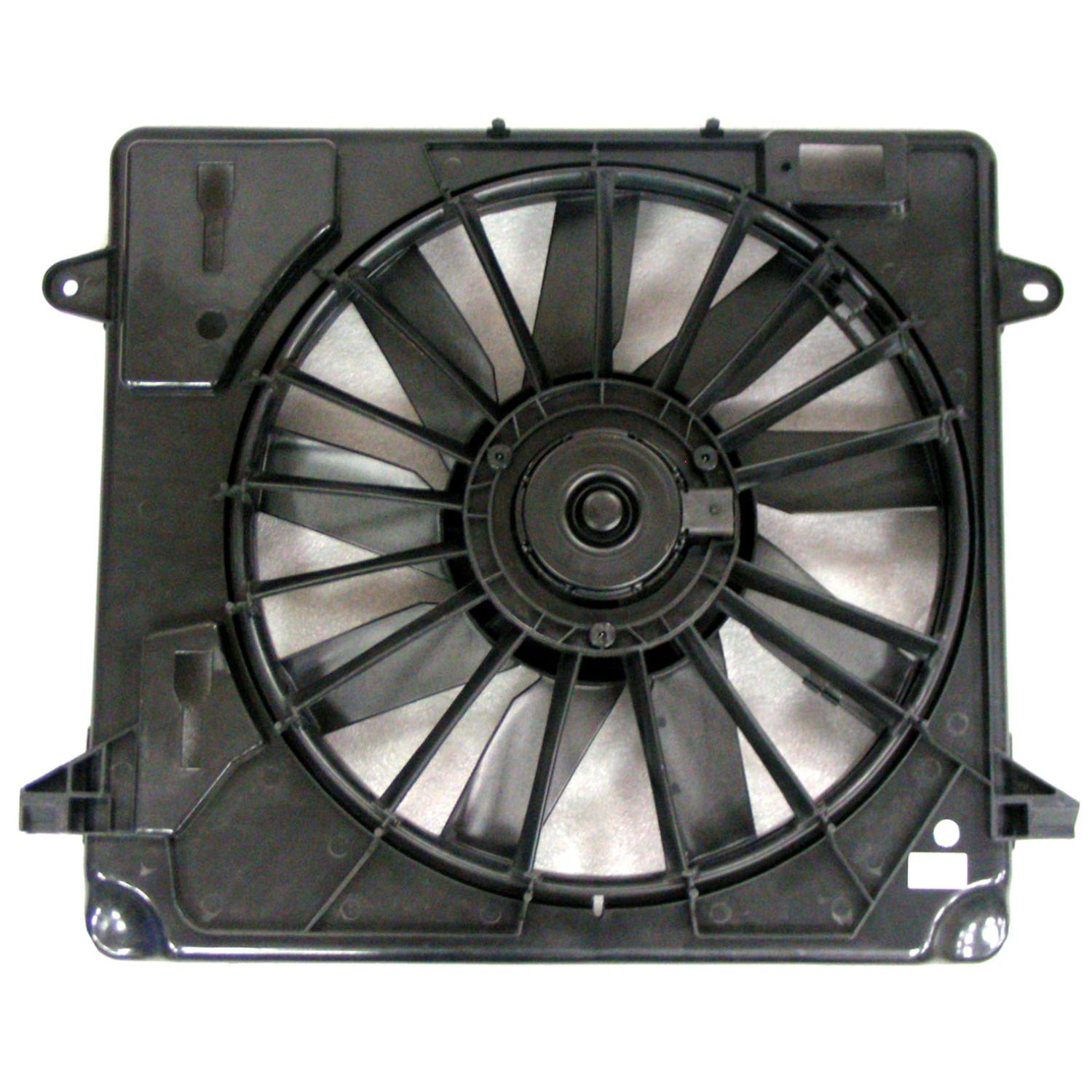 Agility Auto Parts 6022111 - Dual Radiator and Condenser Fan Assembly Agility Auto Parts 6022111 Dual Radiator and Condenser Fan Assembly product image 1 of 1