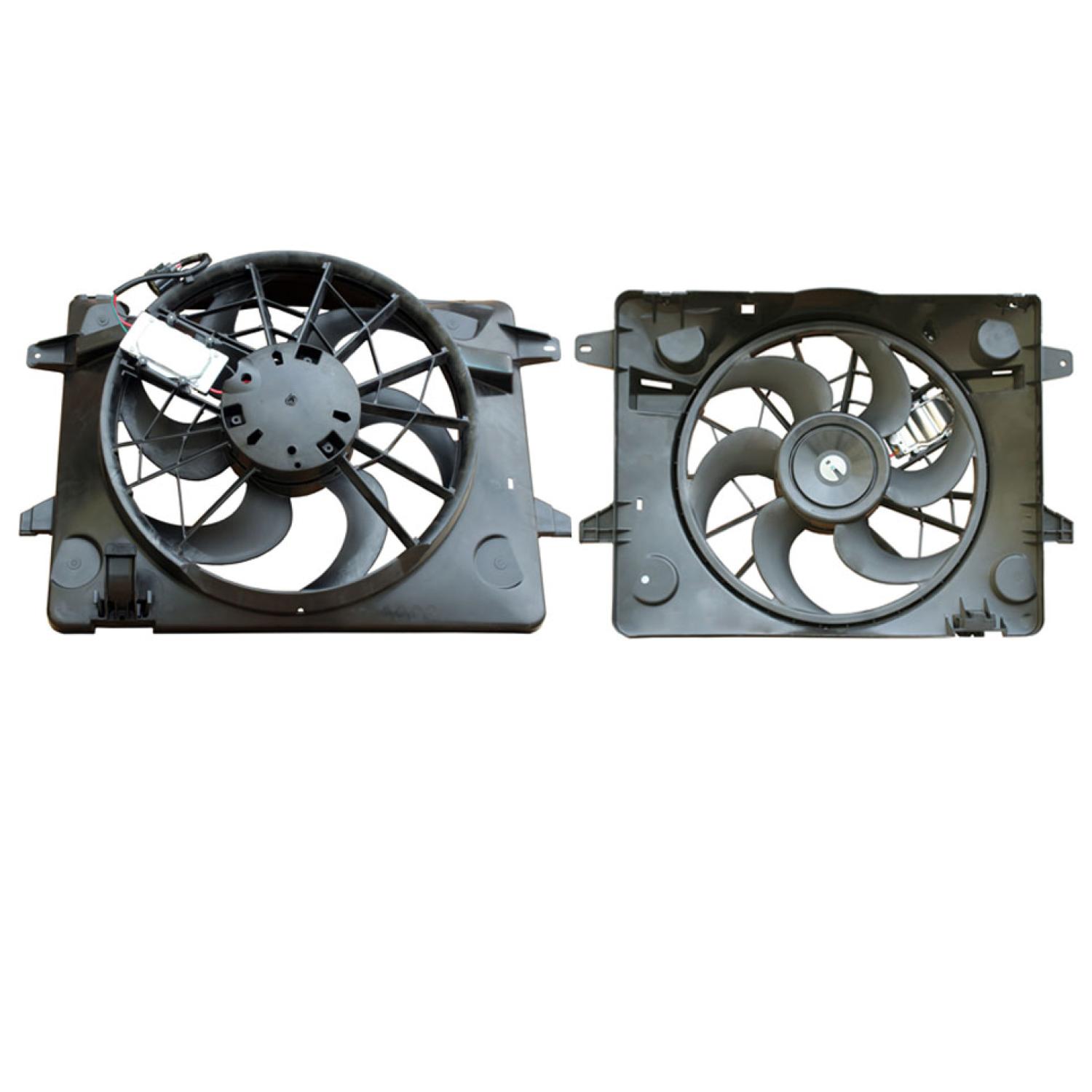 Agility Auto Parts 6024103 - Dual Radiator and Condenser Fan Assembly Agility Auto Parts 6024103 Dual Radiator and Condenser Fan Assembly product image 1 of 1