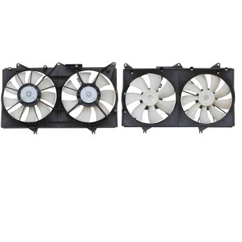 Agility Auto Parts 6025103 Dual Radiator and Condenser Fan Assembly product image 2 of 2