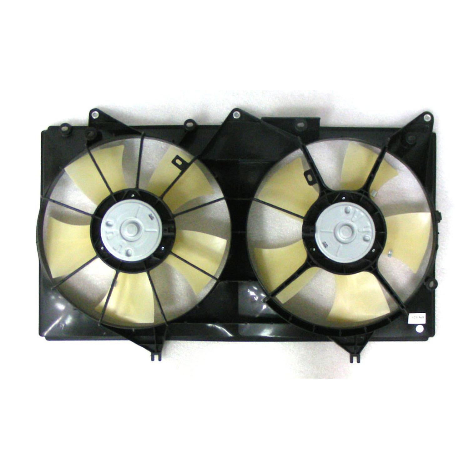 Agility Auto Parts 6025104 - Dual Radiator and Condenser Fan Assembly Agility Auto Parts 6025104 Dual Radiator and Condenser Fan Assembly product image 1 of 1