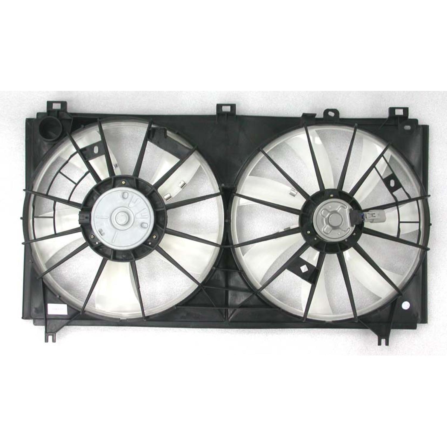 Agility Auto Parts 6025106 - Dual Radiator and Condenser Fan Assembly Agility Auto Parts 6025106 Dual Radiator and Condenser Fan Assembly product image 1 of 1