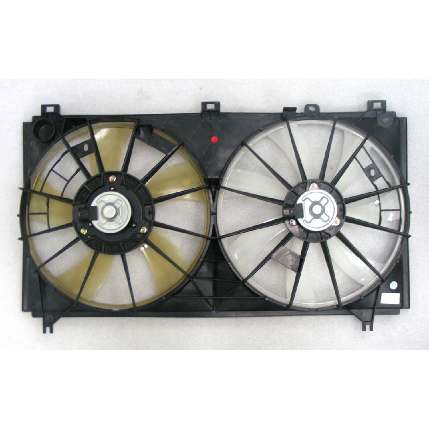 Agility Auto Parts 6025107 - Dual Radiator and Condenser Fan Assembly Agility Auto Parts 6025107 Dual Radiator and Condenser Fan Assembly product image 1 of 1