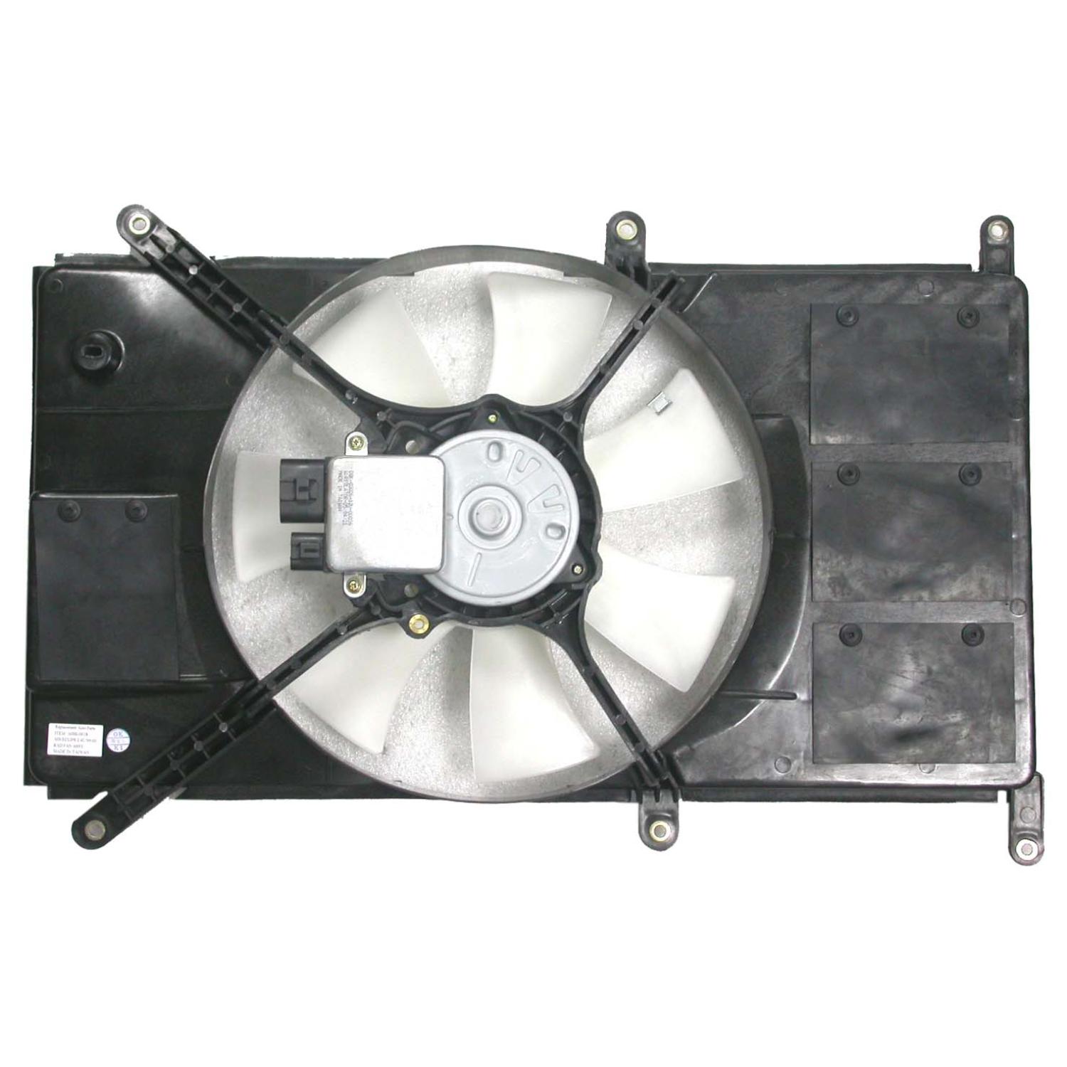 Agility Auto Parts 6026115 Dual Radiator and Condenser Fan Assembly product image 1 of 1