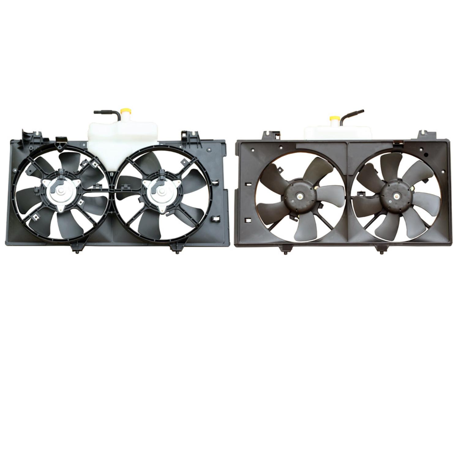 Agility Auto Parts 6028117 - Dual Radiator and Condenser Fan Assembly Agility Auto Parts 6028117 Dual Radiator and Condenser Fan Assembly product image 2 of 2