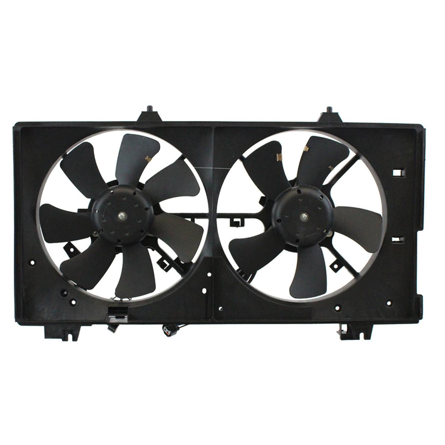 Agility Auto Parts 6028118 - Dual Radiator and Condenser Fan Assembly Agility Auto Parts 6028118 Dual Radiator and Condenser Fan Assembly product image 2 of 2