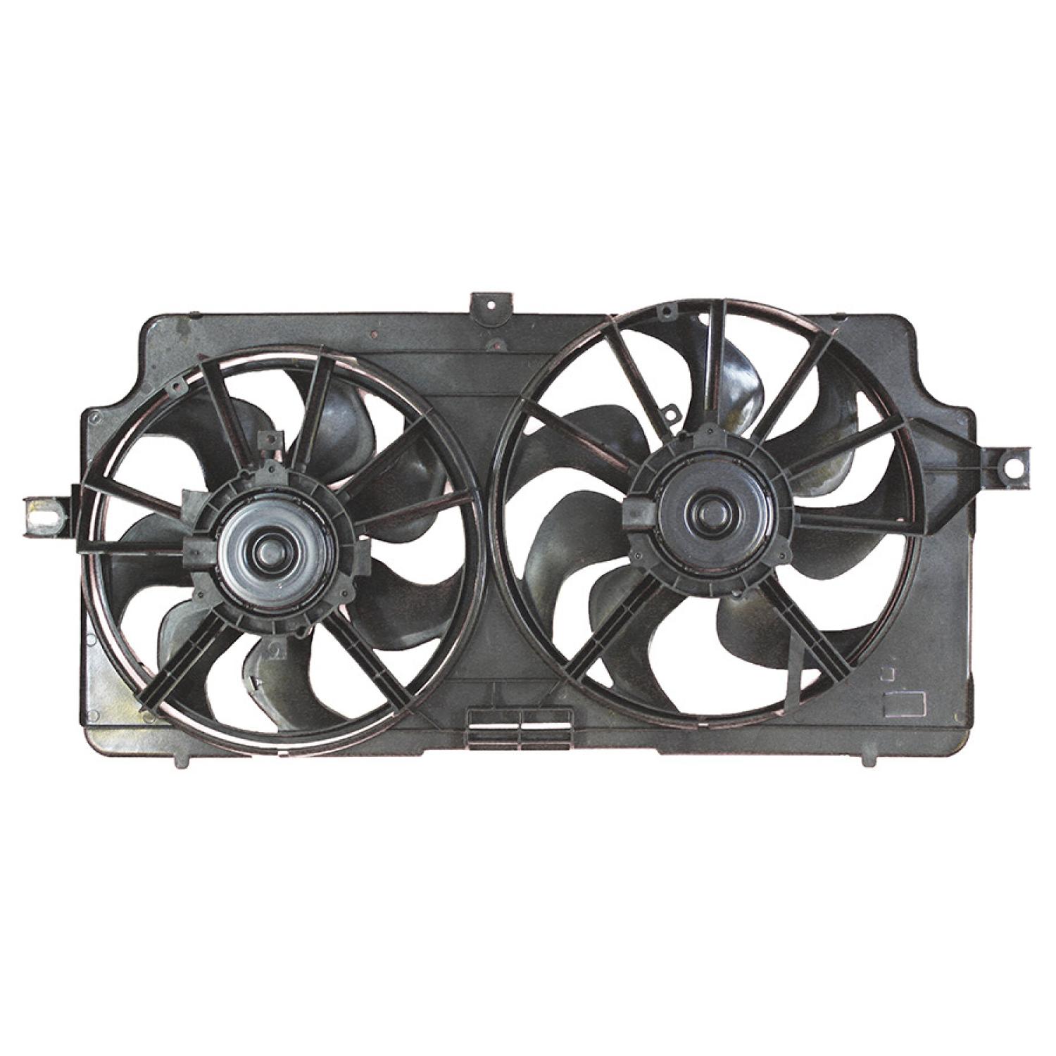 Agility Auto Parts 6030101 - Dual Radiator and Condenser Fan Assembly Agility Auto Parts 6030101 Dual Radiator and Condenser Fan Assembly product image 1 of 2