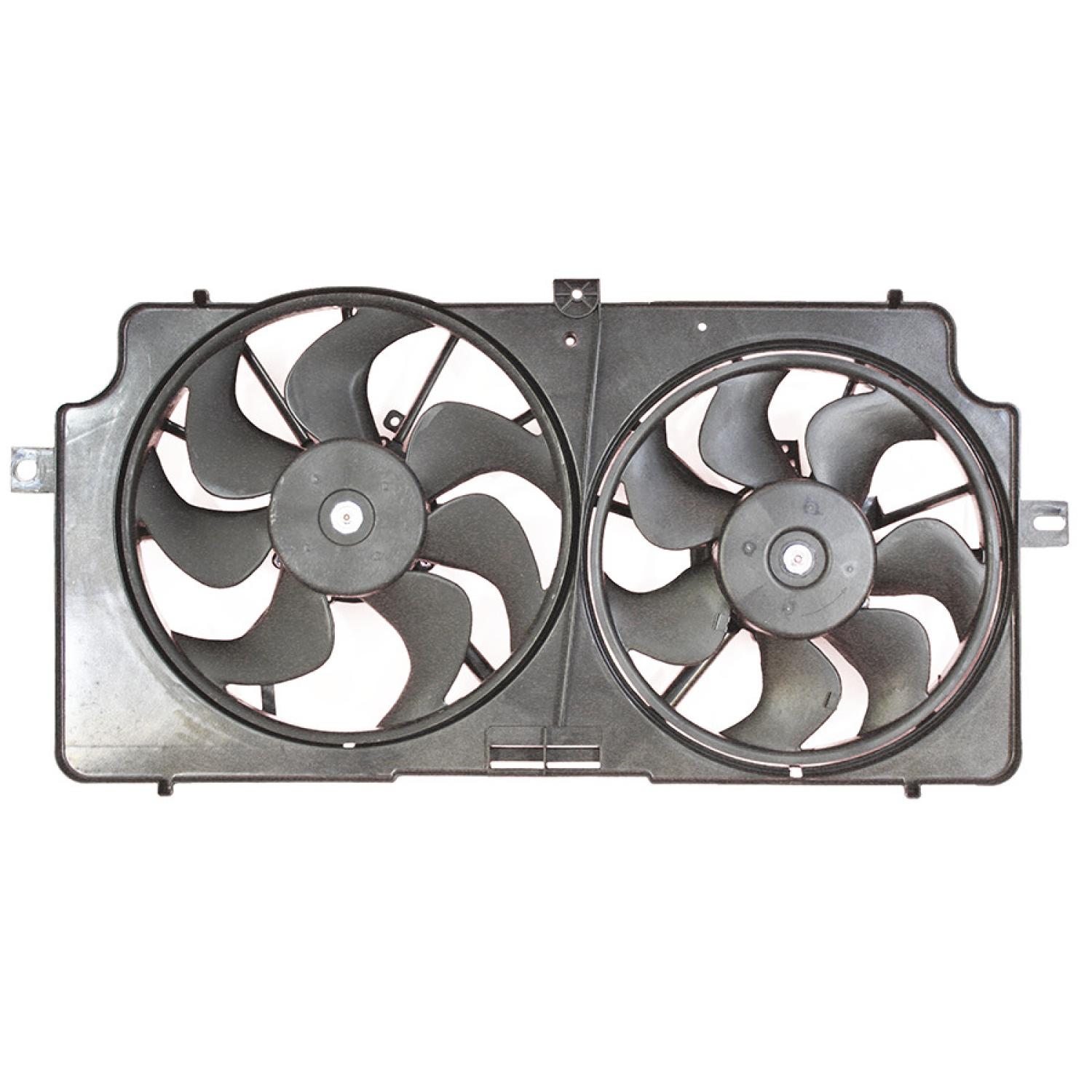 Agility Auto Parts 6030101 - Dual Radiator and Condenser Fan Assembly Agility Auto Parts 6030101 Dual Radiator and Condenser Fan Assembly product image 2 of 2