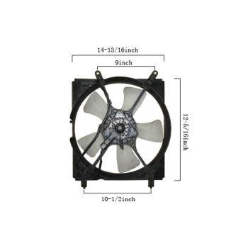 Agility Auto Parts 6034110 - Engine Cooling Fan Assembly Agility Auto Parts 6034110 Engine Cooling Fan Assembly product image 1 of 1