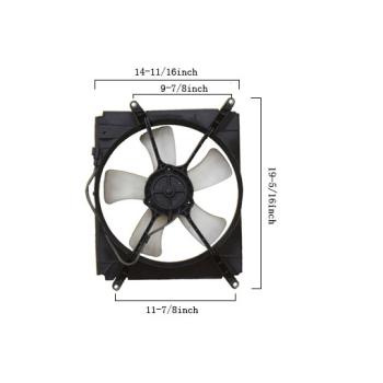 Agility Auto Parts 6034122 - Engine Cooling Fan Assembly Agility Auto Parts 6034122 Engine Cooling Fan Assembly product image 1 of 2