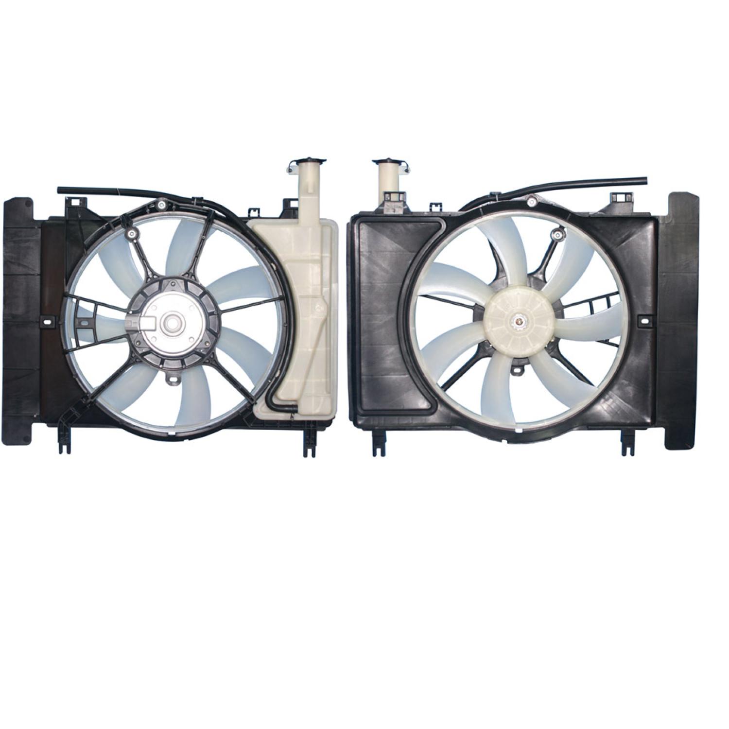 Agility Auto Parts 6034148 - Dual Radiator and Condenser Fan Assembly Agility Auto Parts 6034148 Dual Radiator and Condenser Fan Assembly product image 2 of 2