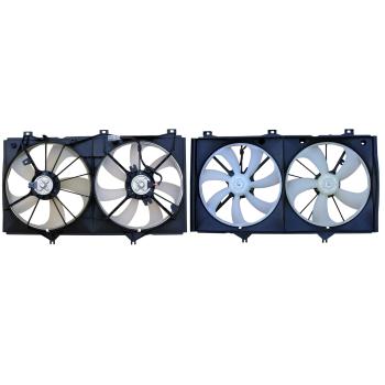 Agility Auto Parts 6034156 - Dual Radiator and Condenser Fan Assembly Agility Auto Parts 6034156 Dual Radiator and Condenser Fan Assembly product image 1 of 1