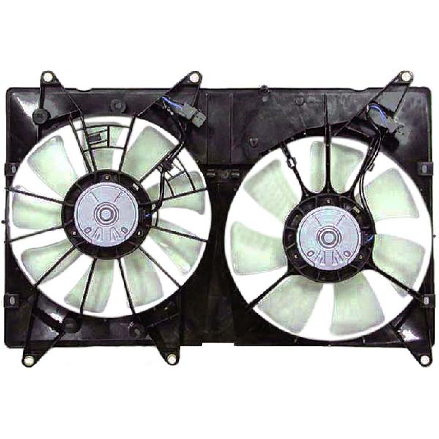 Agility Auto Parts 6034520 - Dual Radiator and Condenser Fan Assembly Agility Auto Parts 6034520 Dual Radiator and Condenser Fan Assembly product image 1 of 1