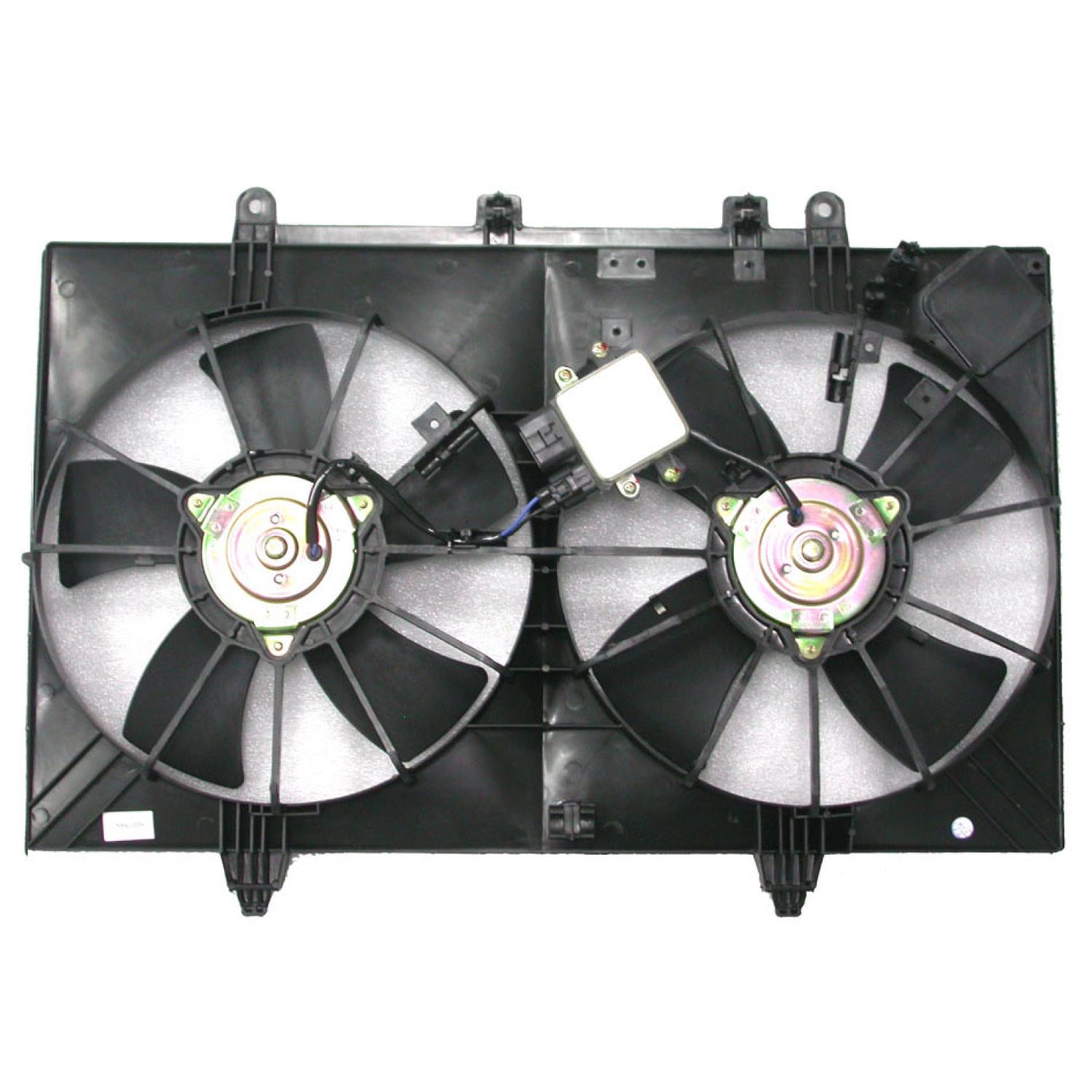 Agility Auto Parts 6036103 - Dual Radiator and Condenser Fan Assembly Agility Auto Parts 6036103 Dual Radiator and Condenser Fan Assembly product image 1 of 1