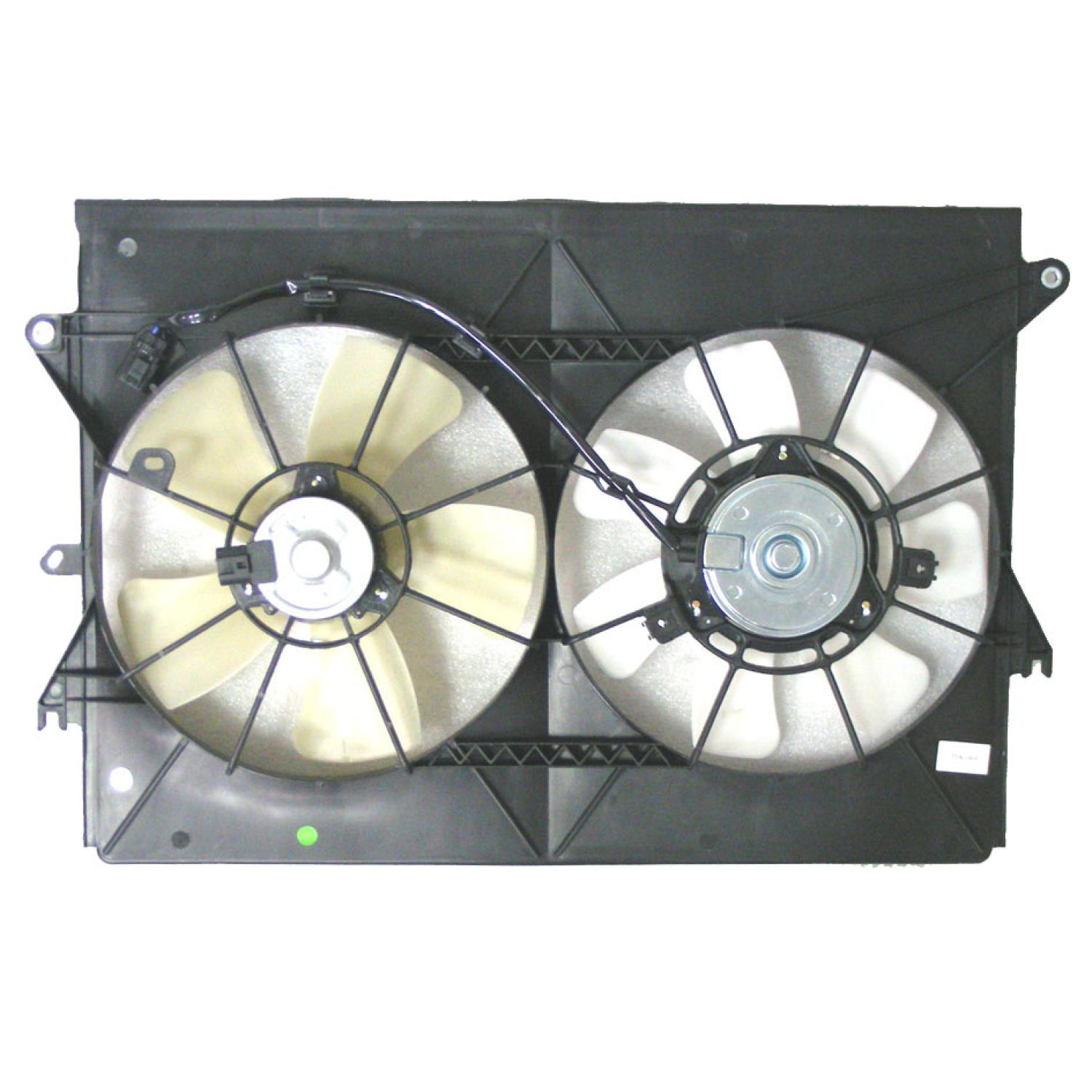 Agility Auto Parts 6038101 - Dual Radiator and Condenser Fan Assembly Agility Auto Parts 6038101 Dual Radiator and Condenser Fan Assembly product image 1 of 1