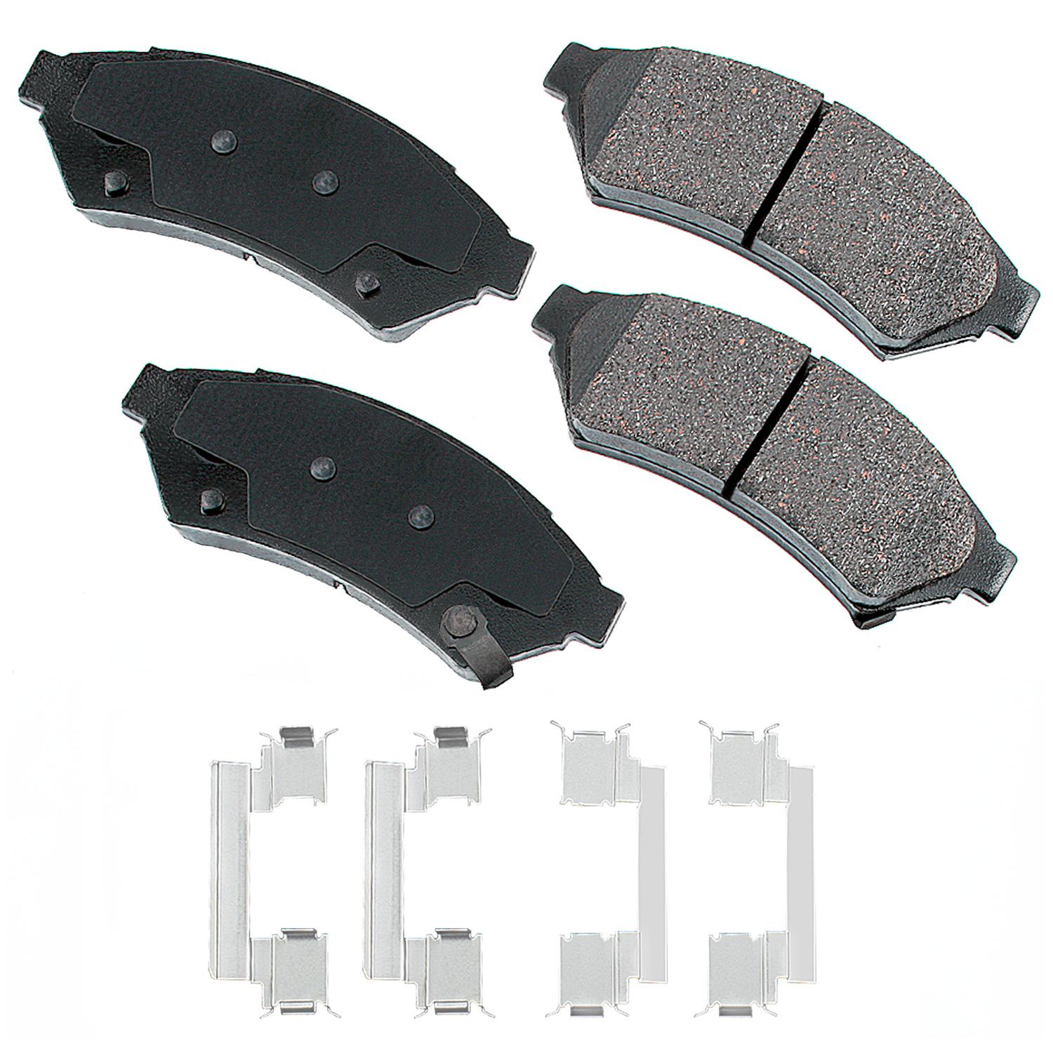 Akebono ACT1075 Disc Brake Pad product image 1 of 1